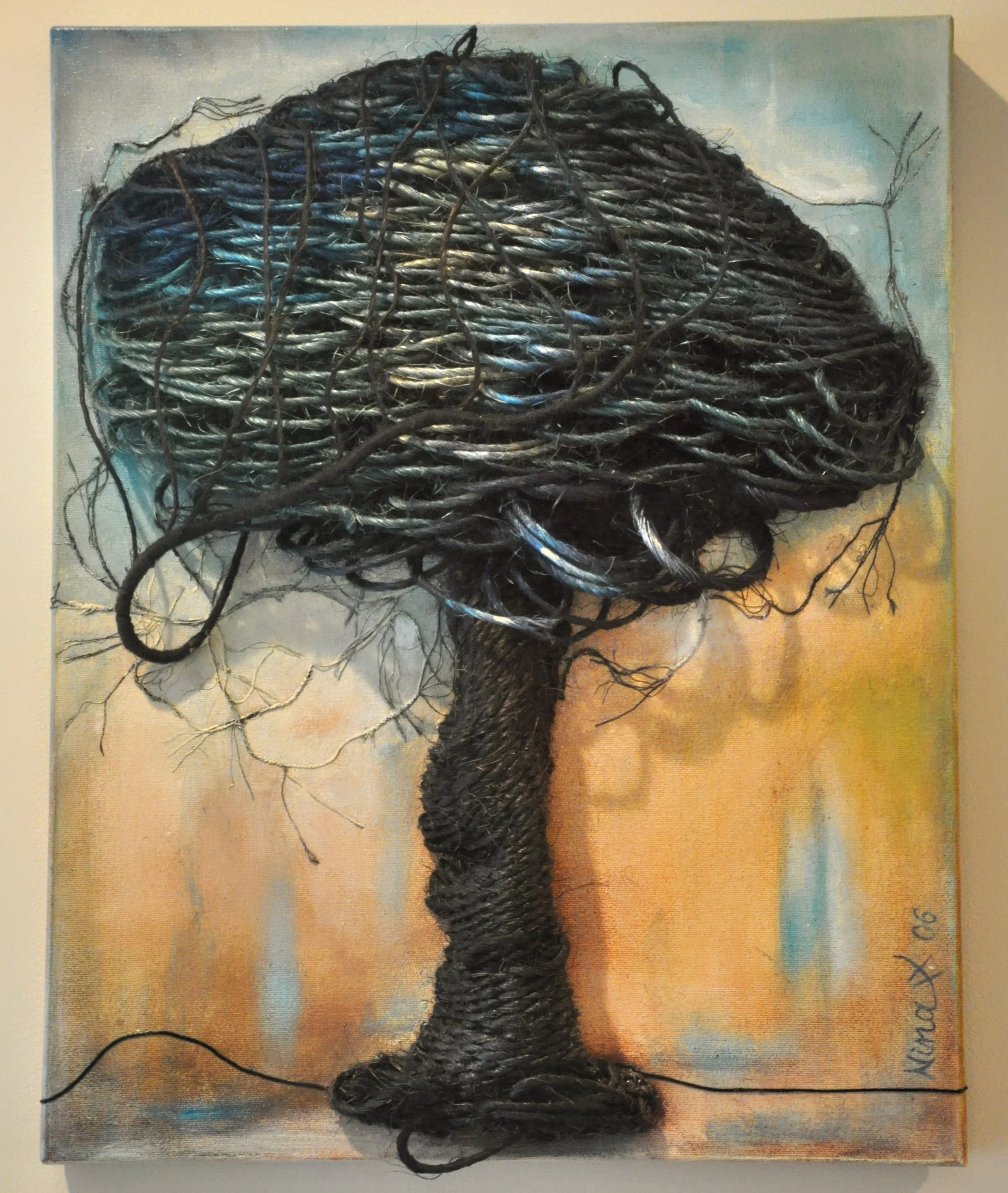 Blue Tree
Mixed Media
 20 x 16