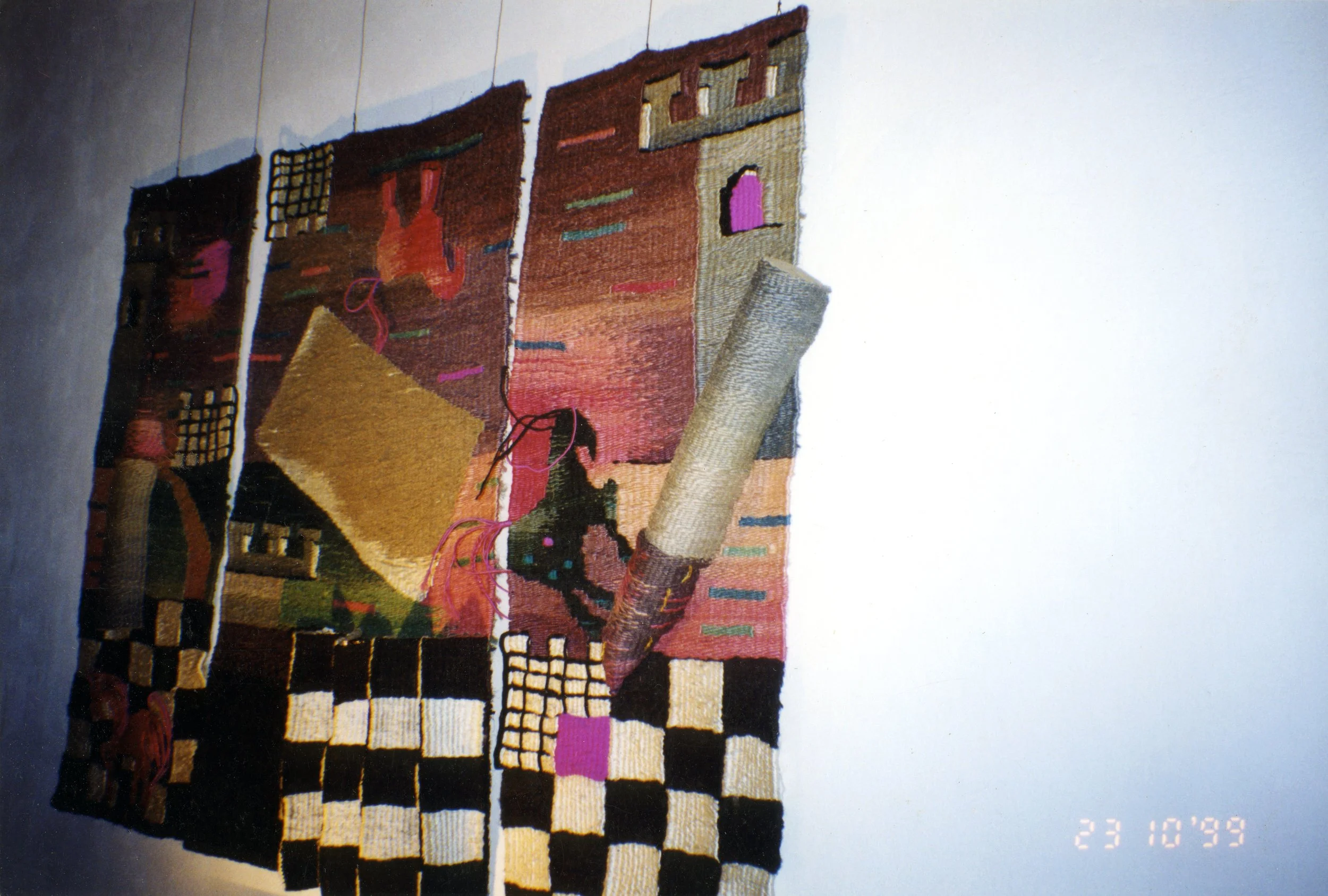 The ChessMate Series, I, II, & II (in show)
Sisal Fiber & Wool
79 x 49 each