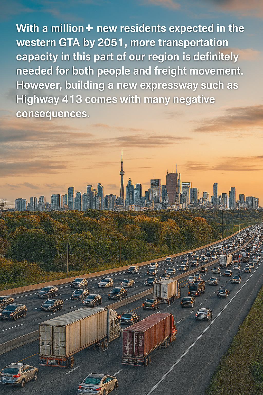 Open the 407 Now: A Smarter Alternative to Highway 413