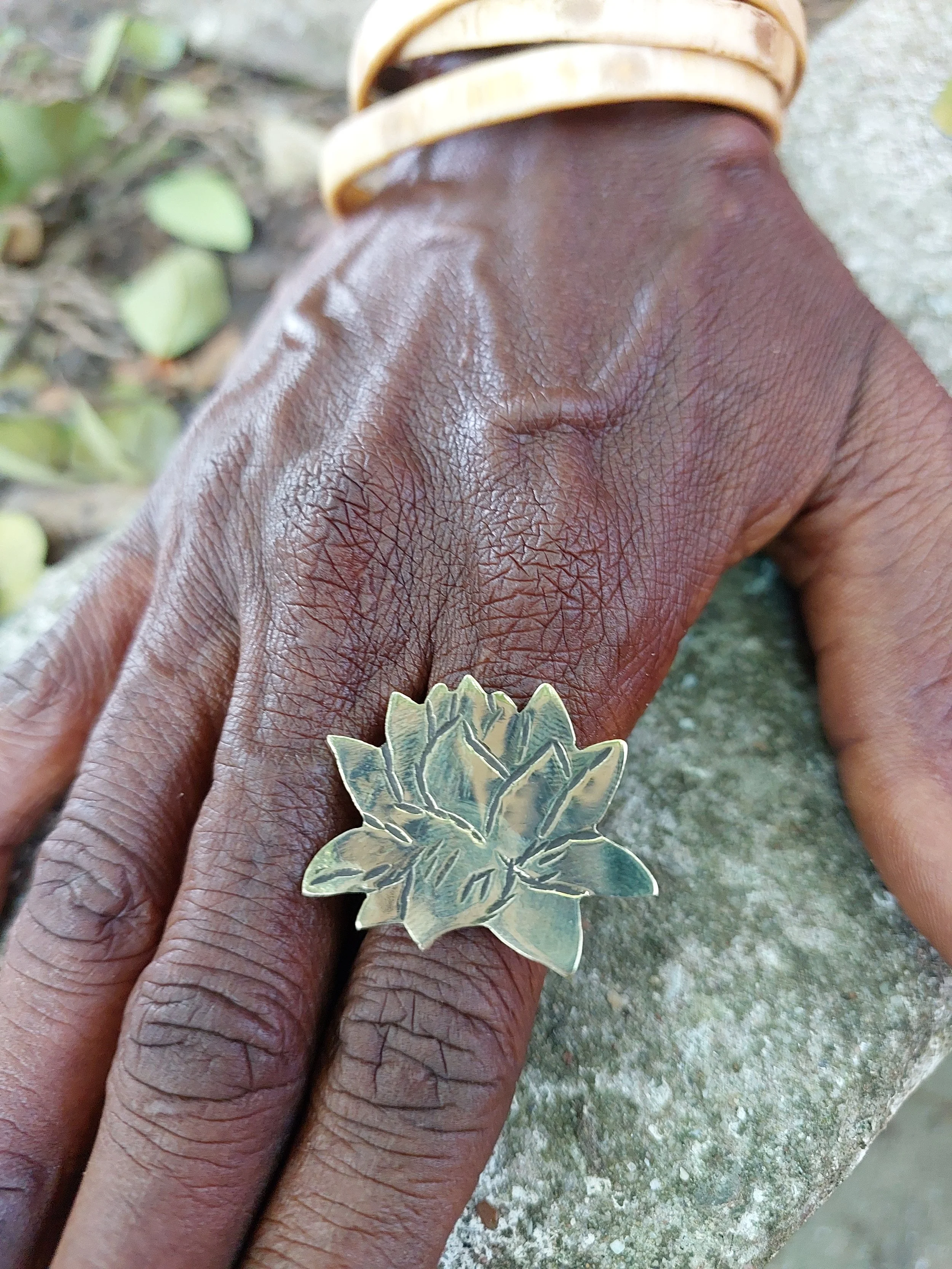 Lotus Flower Ring