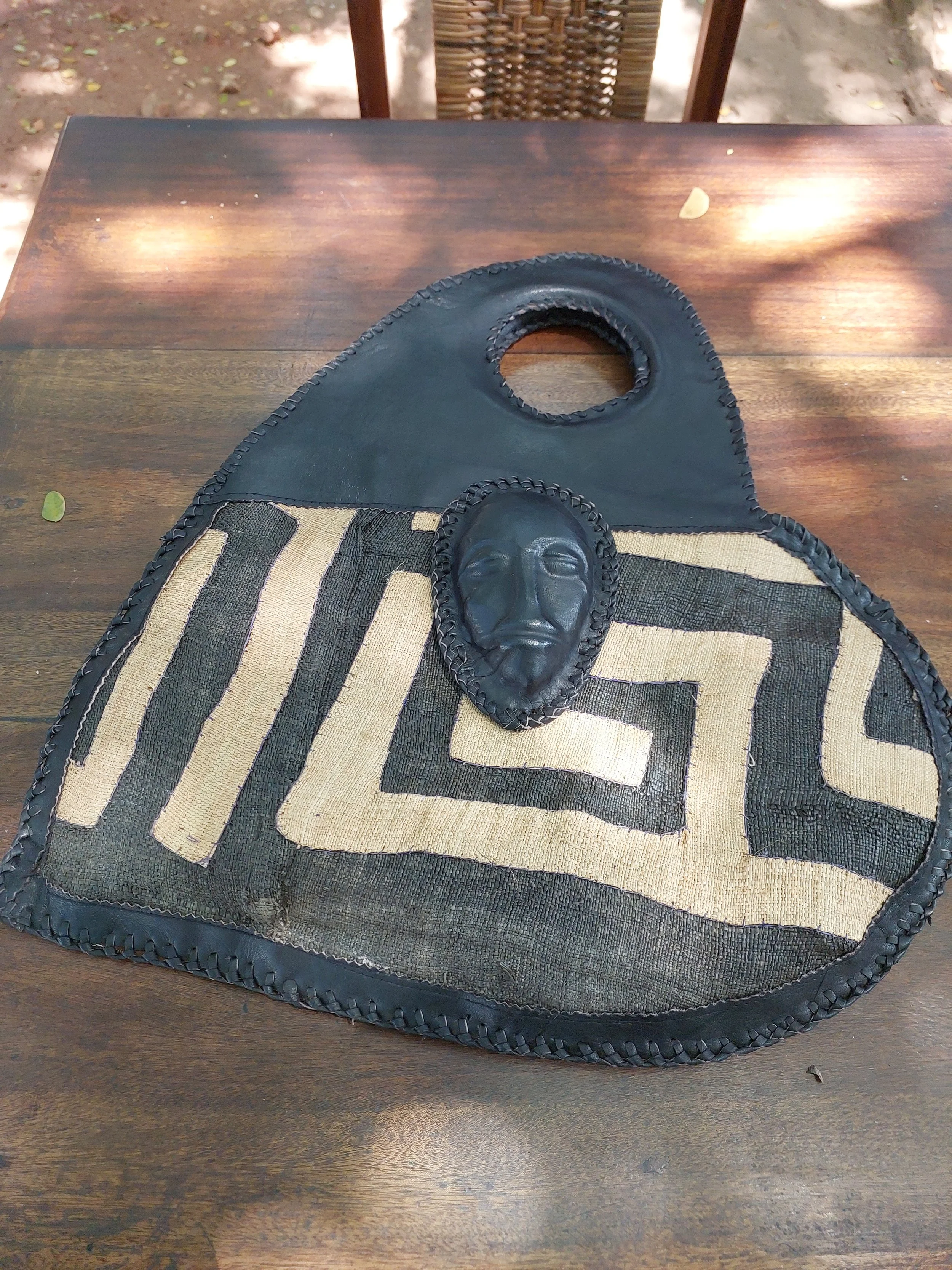 African MoonCycle Heart-Shaped Bag