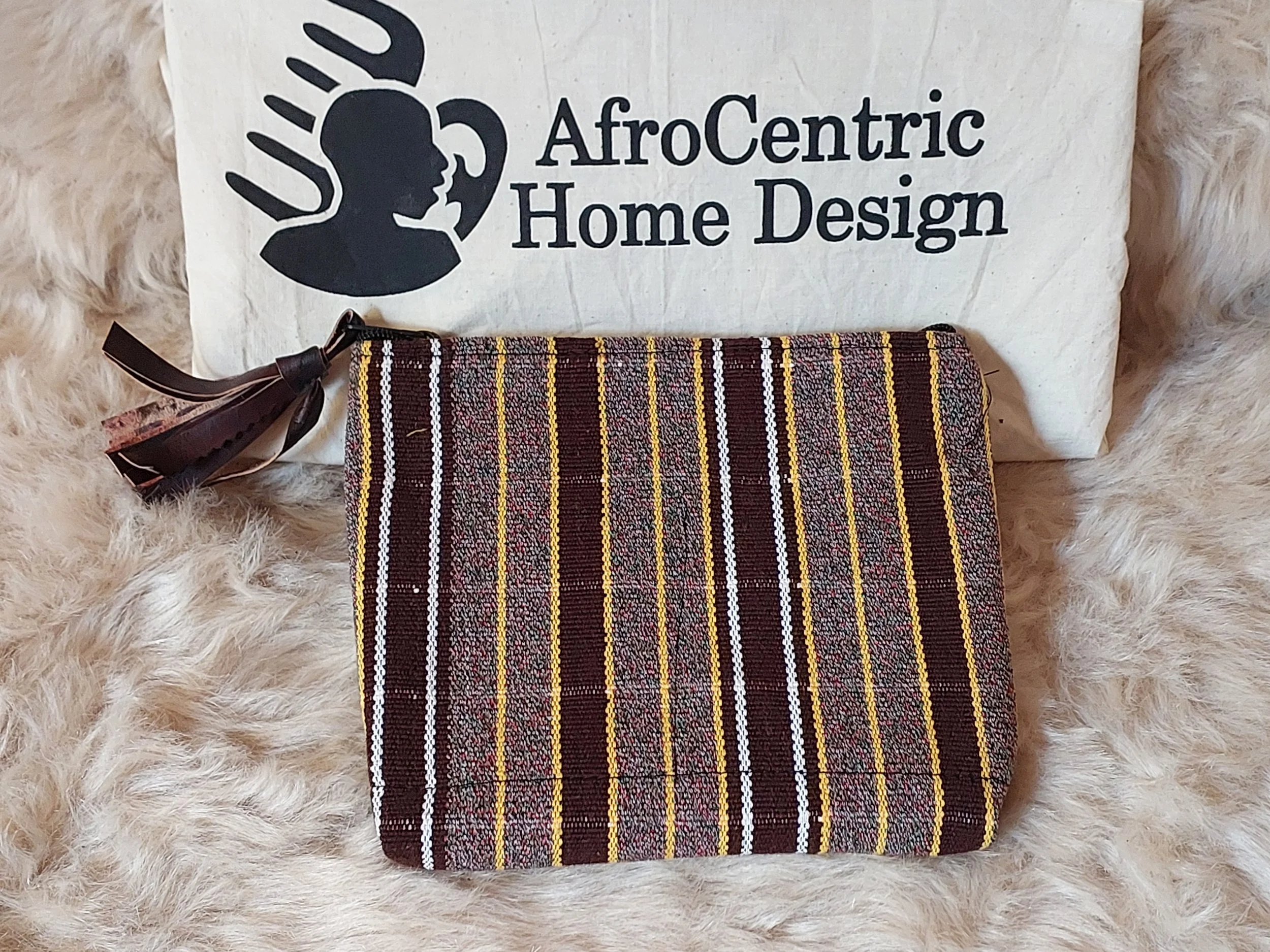 Ghana Northern Cloth Make Up Bag Organize in Style. Carry Culture with You.