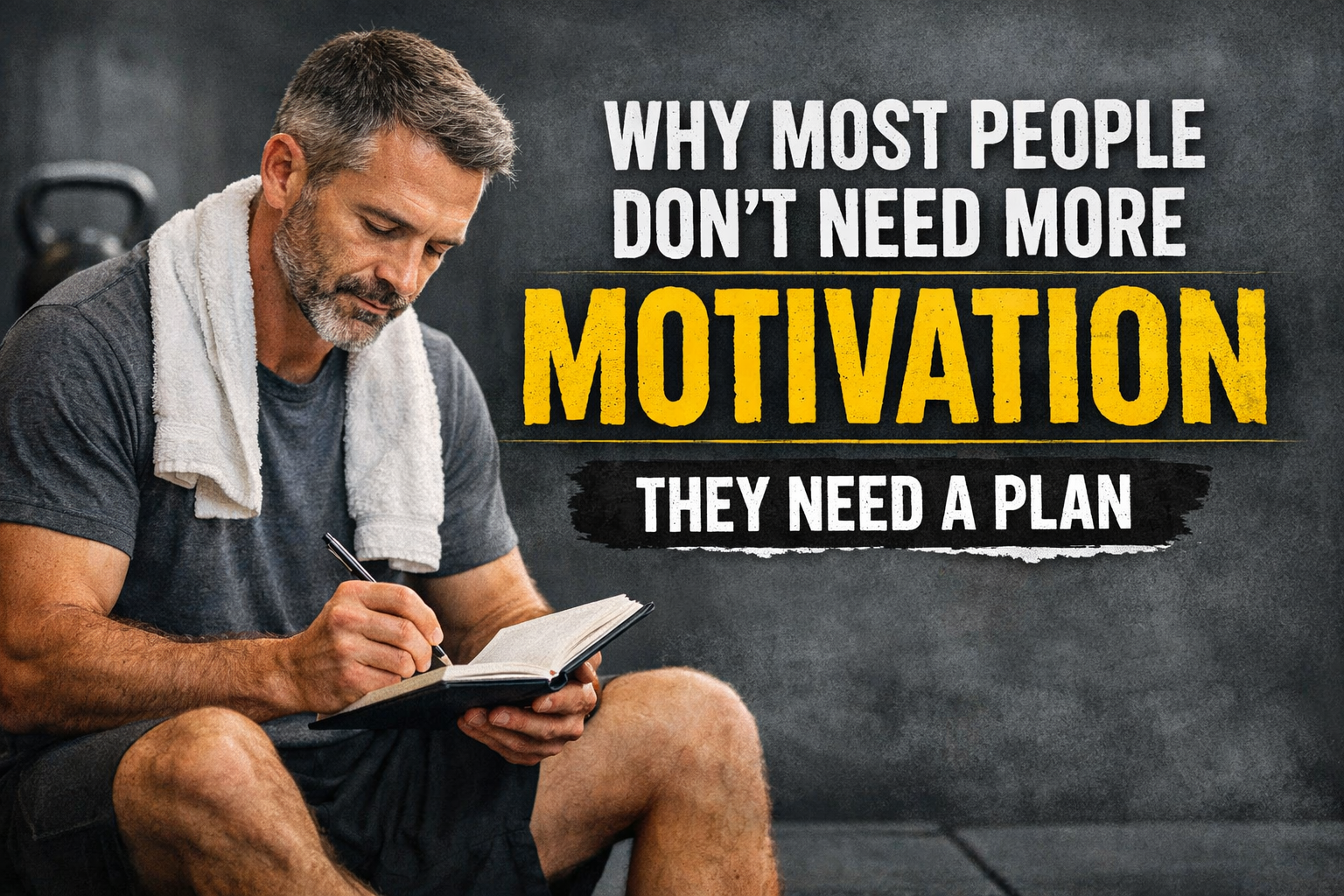 Why Most People Don’t Need More Motivation