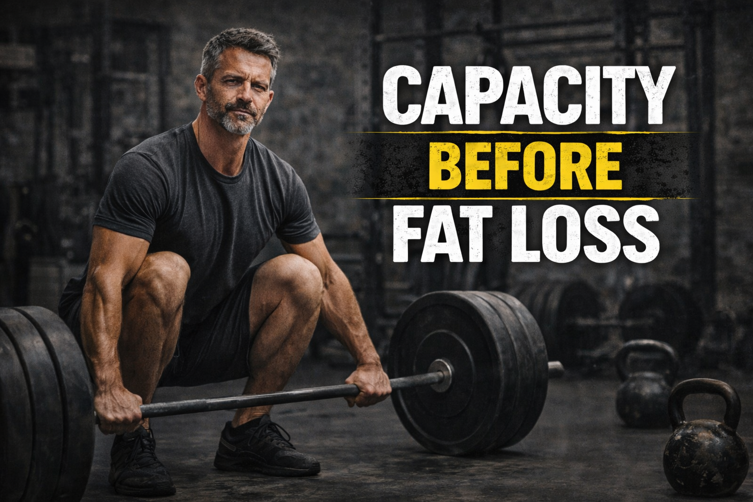 The Problem With Chasing Fat Loss Instead of Capacity