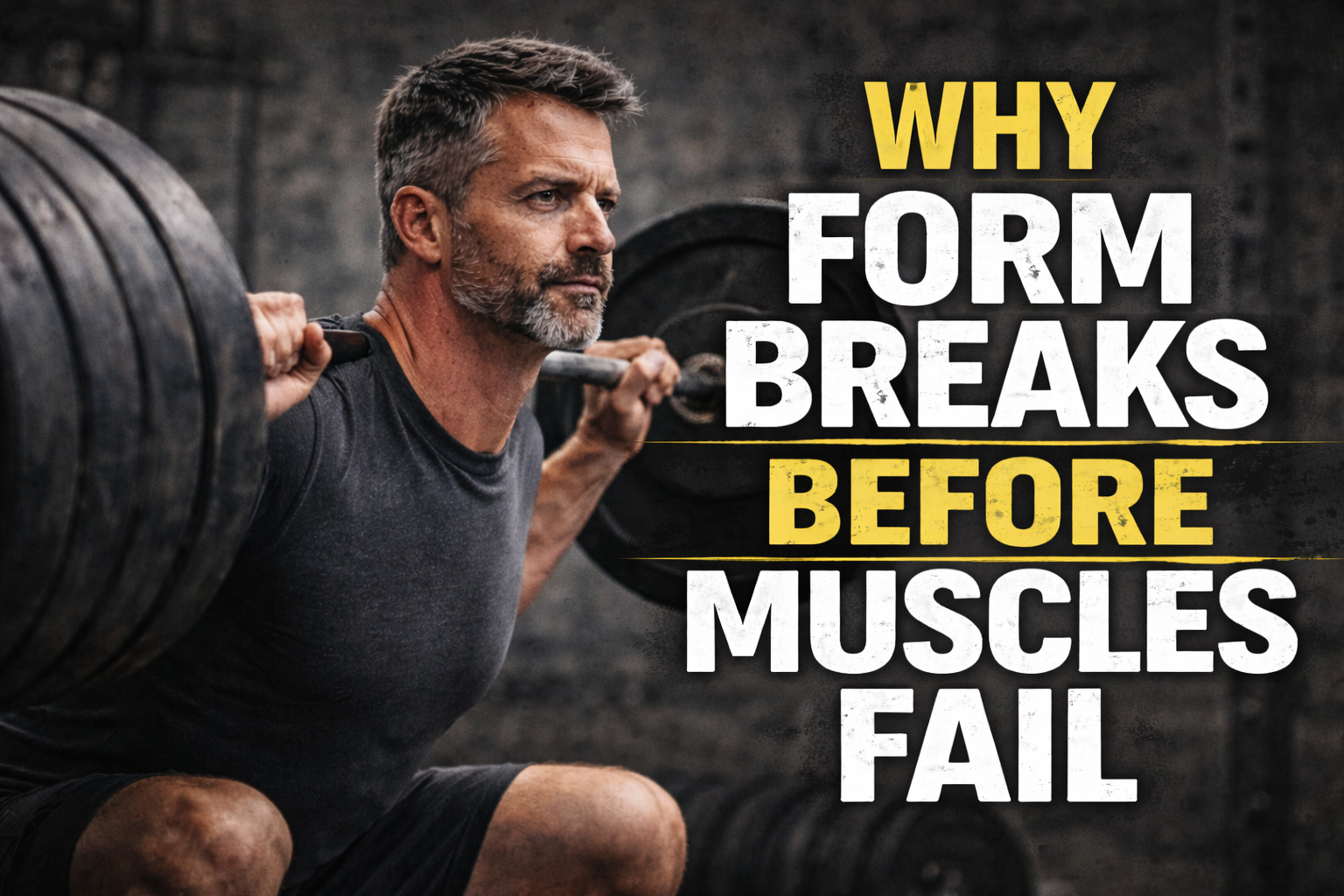 Why Form Breaks Before Muscles Fail