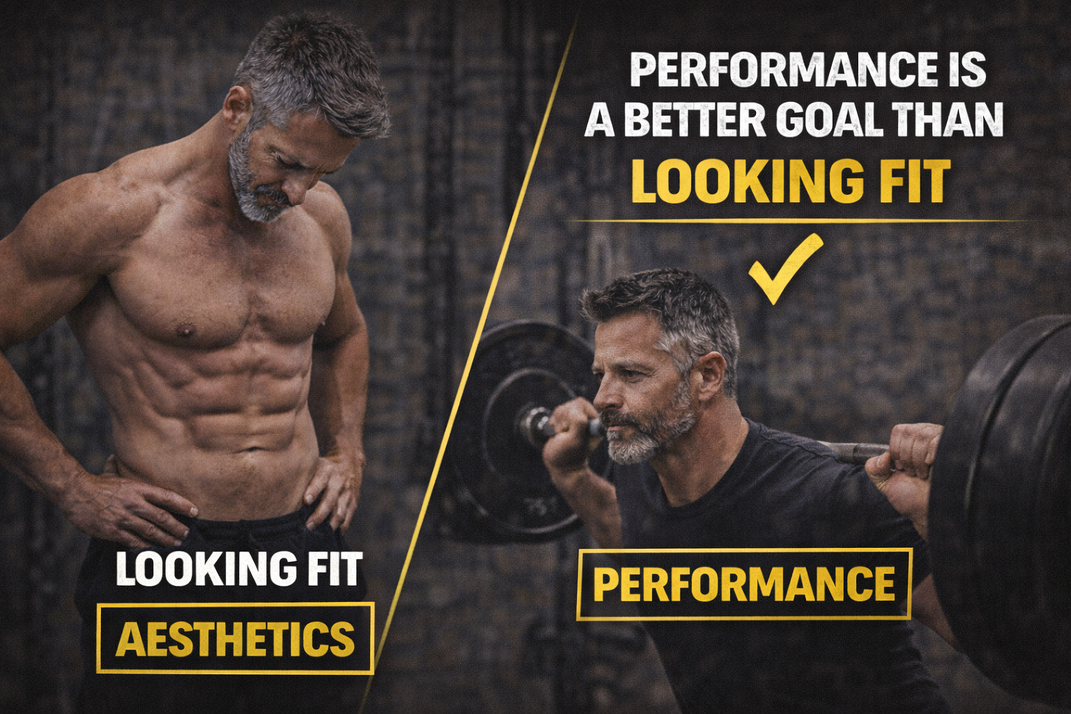 Performance Is a Better Goal Than Looking Fit