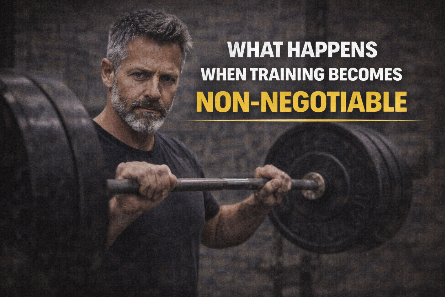 What Happens When Training Becomes Non-Negotiable