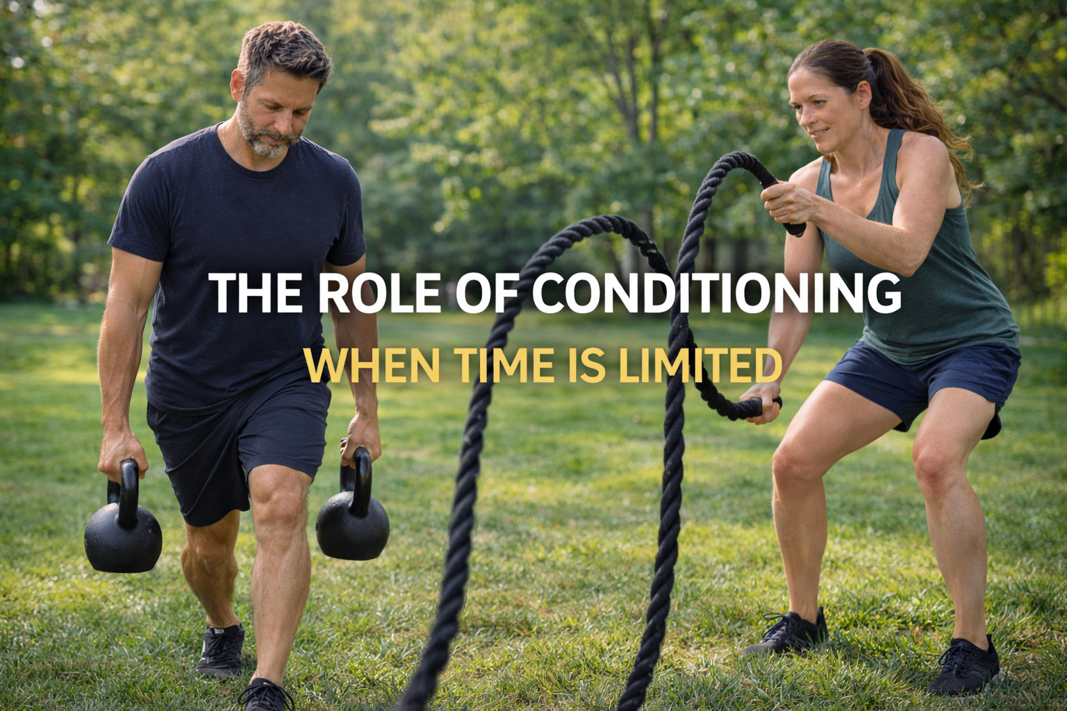 The Role of Conditioning When Time Is Limited