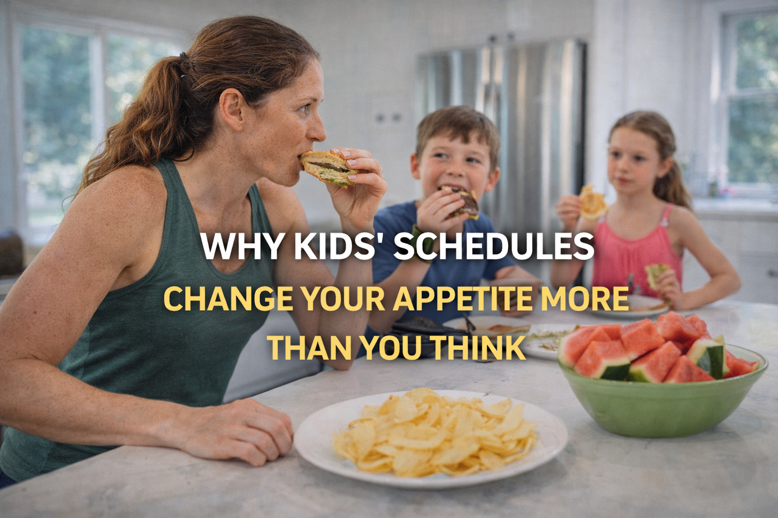 Why Kids’ Schedules Change Your Appetite More Than You Think