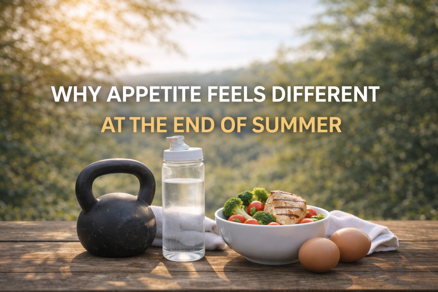 Why Appetite Feels Different at the End of Summer