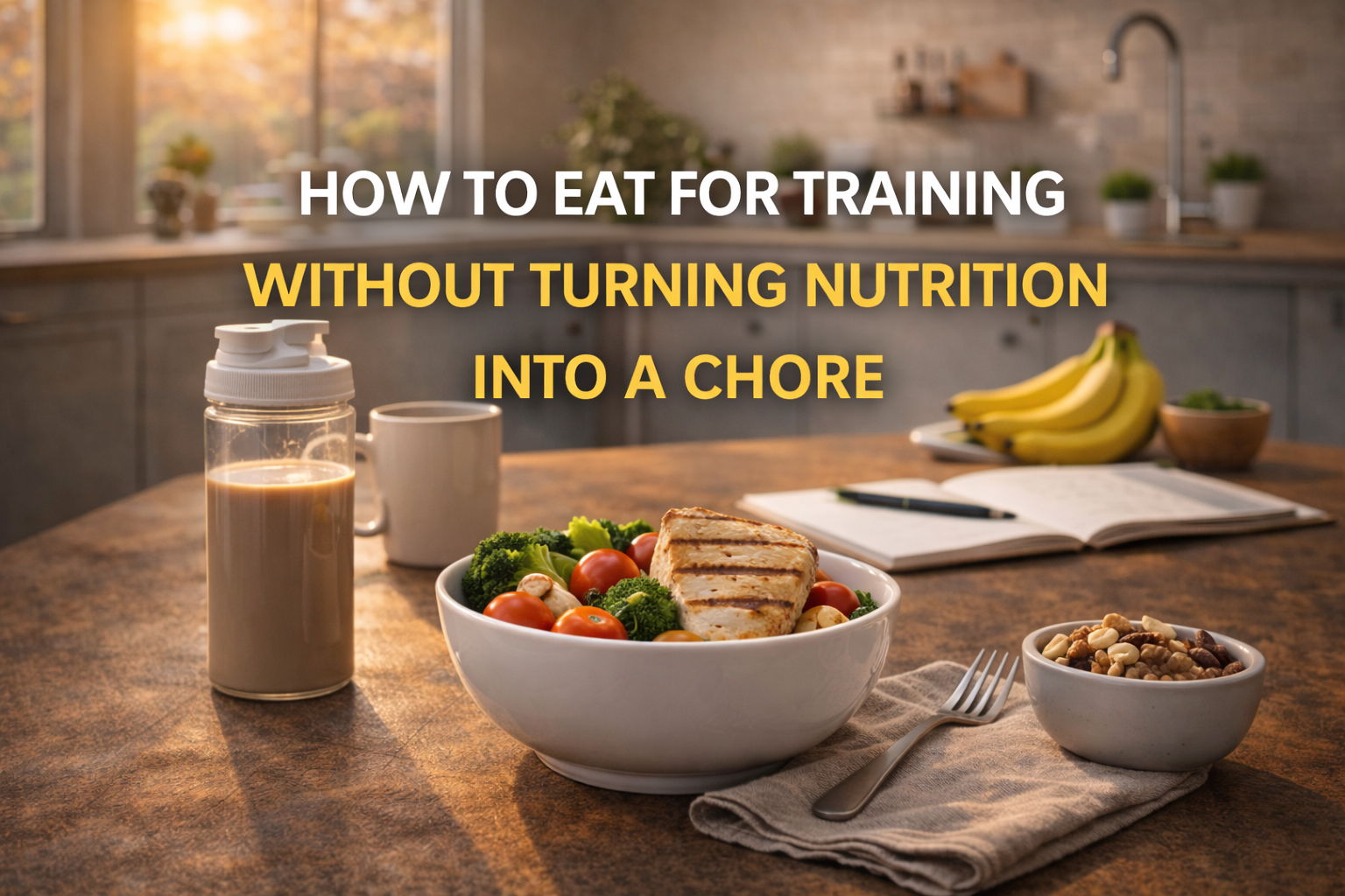 How to Eat for Training Without Turning Nutrition Into a Chore