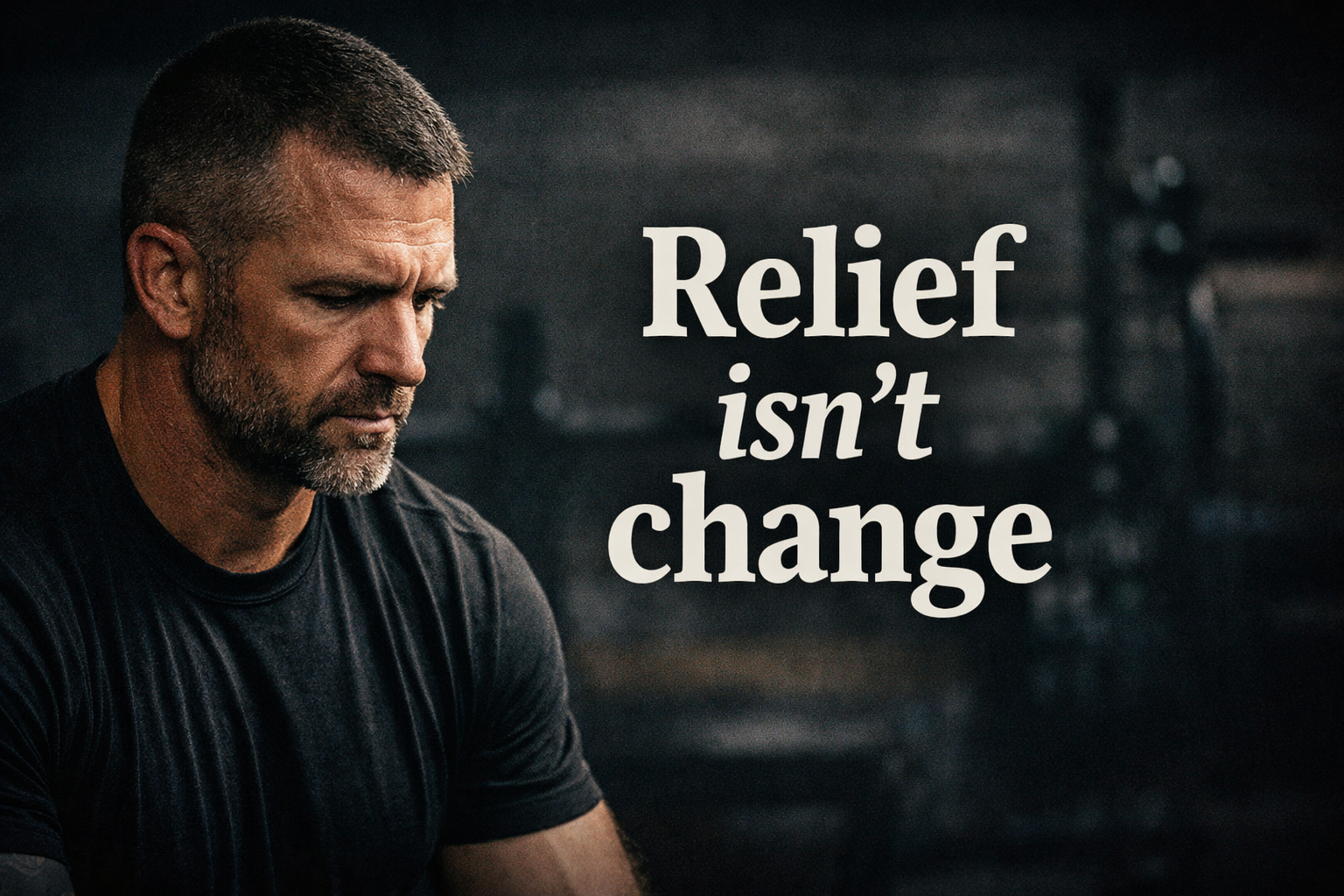 Relief Isn’t Change: What Law Enforcement Taught Me About Fitness