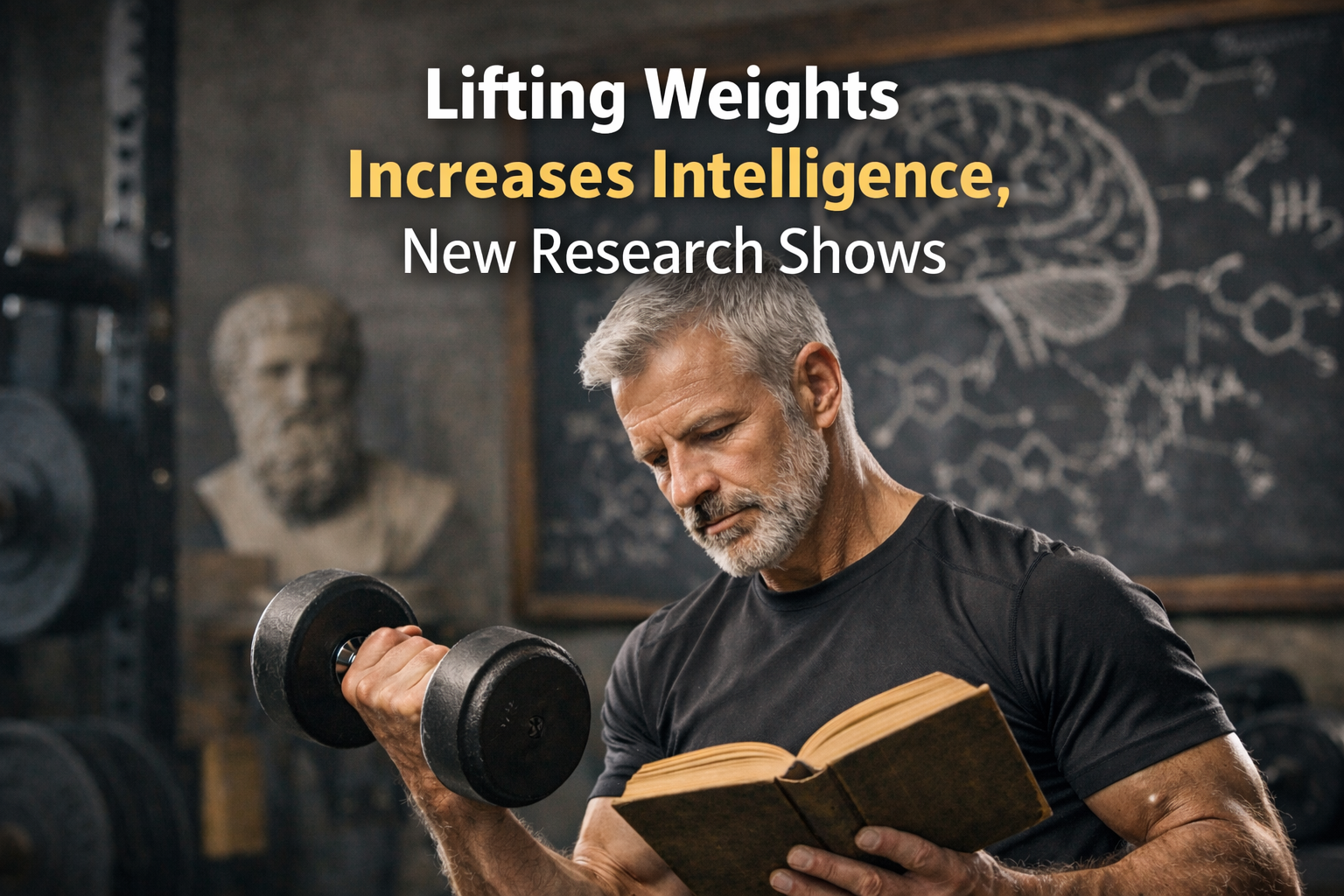 Lifting Weights Increases Intelligence, New research shows