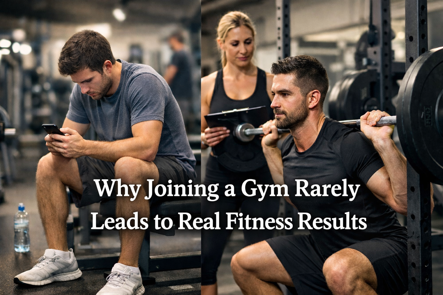 Why Joining a Gym Rarely Leads to Real Fitness Results