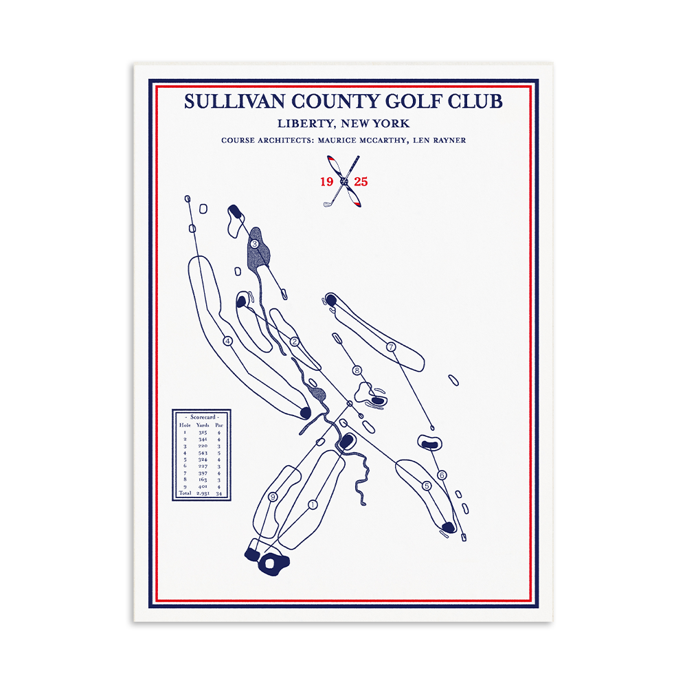 Course Maps 18"x24" Custom Print (Unframed)