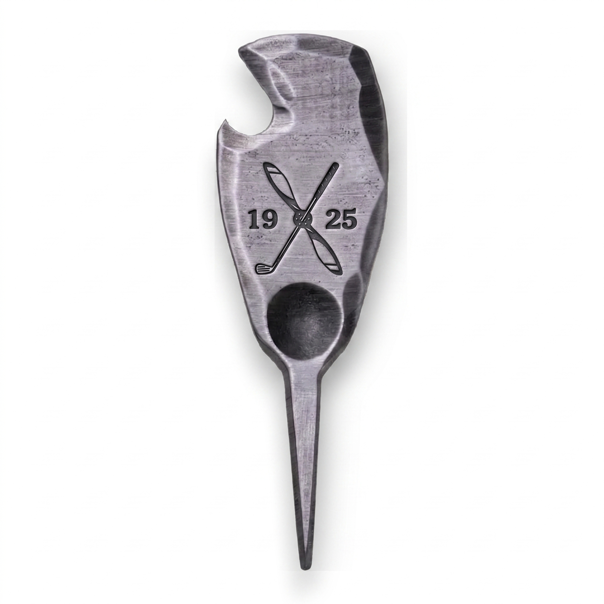 Seamus Golf Hand Forged Pitch Tool + Bottle Opener (Steel)