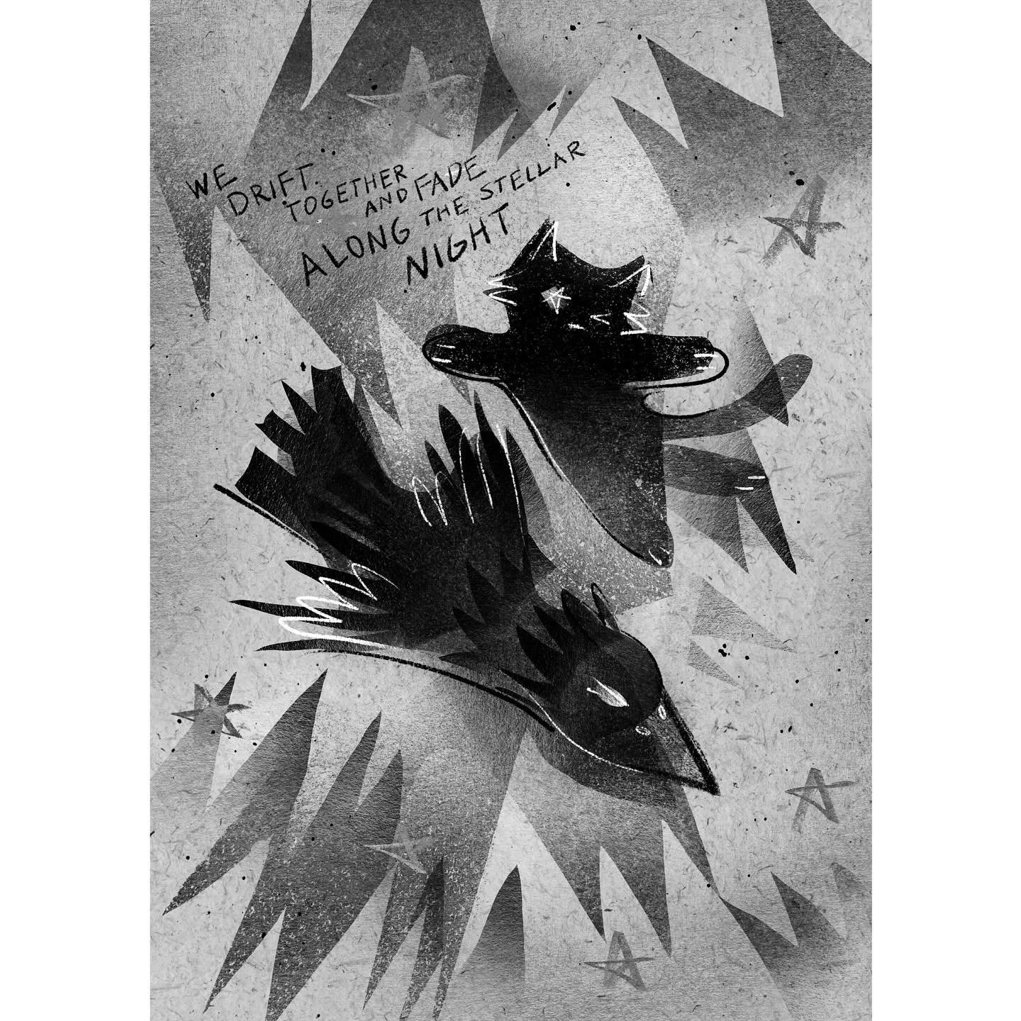 Another one from this year&rsquo;s backlog. 😅 Just like the last one, this one started with abstract shapes and no formal plan.

#procreate #digitalillustration #meganwolfe #ipadpro