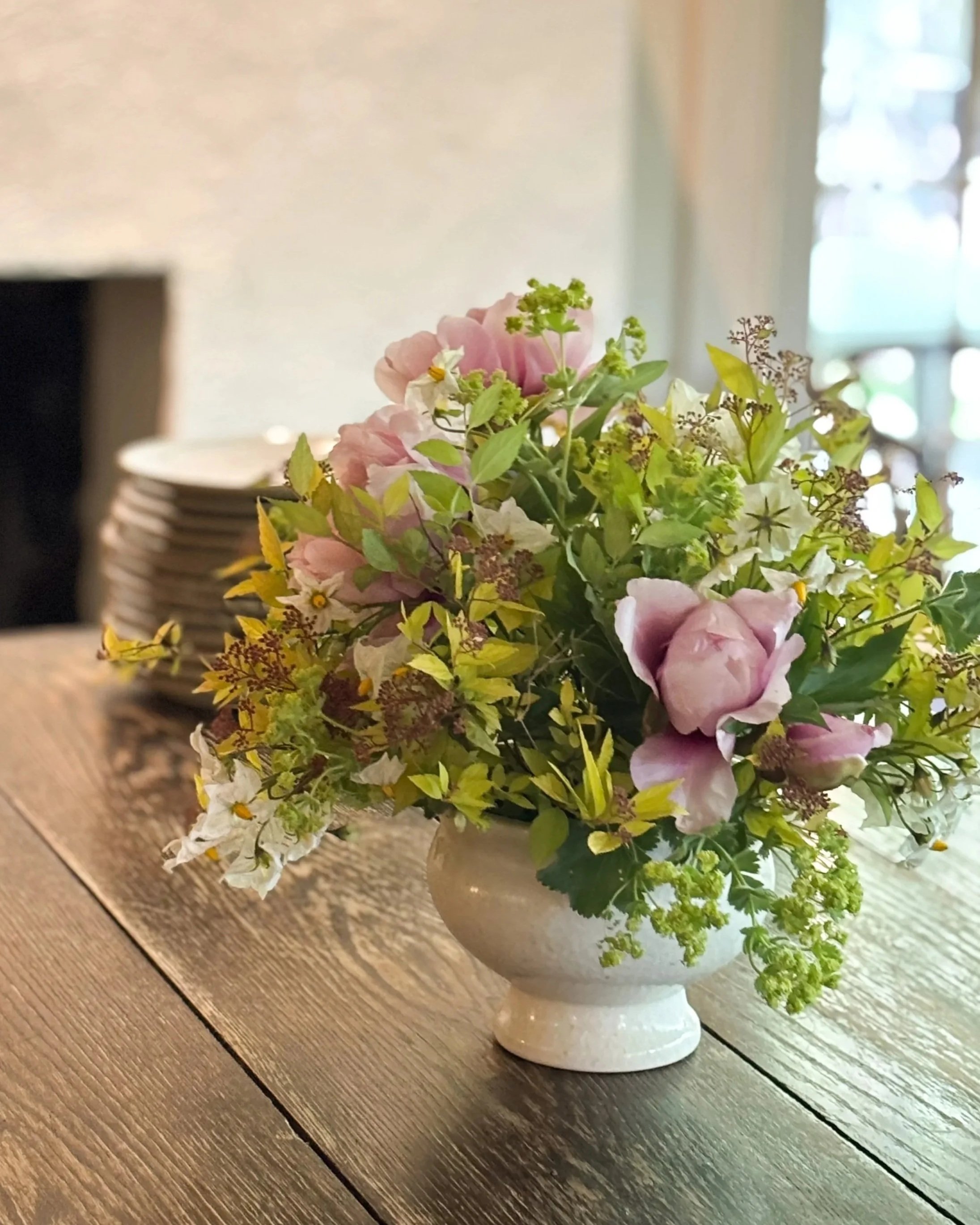 Local Peonies and foliage for Troutbeck, NY