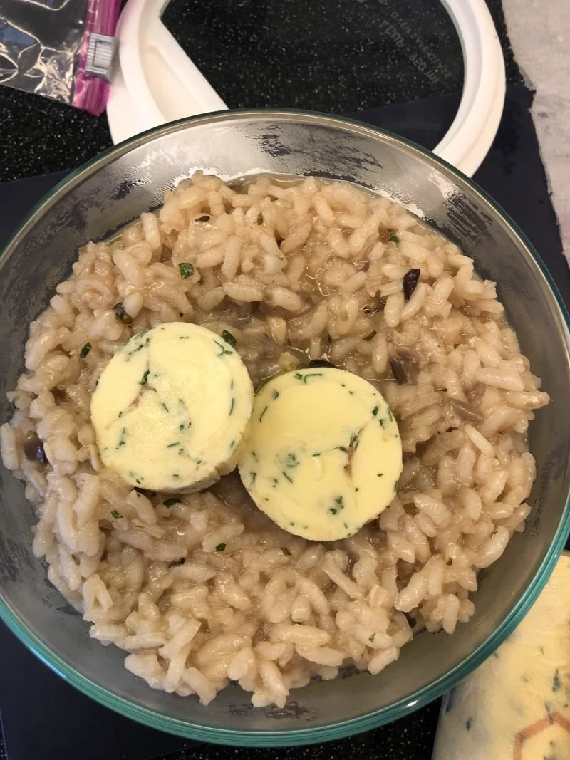 Butter Risotto Roasted Garlic & Parsley Butter — Flightess