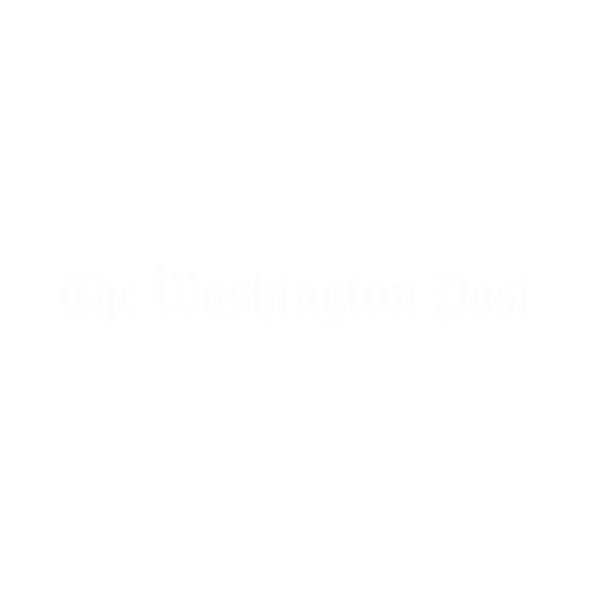 Logo of The Washington Post with black background and white gothic-style text.