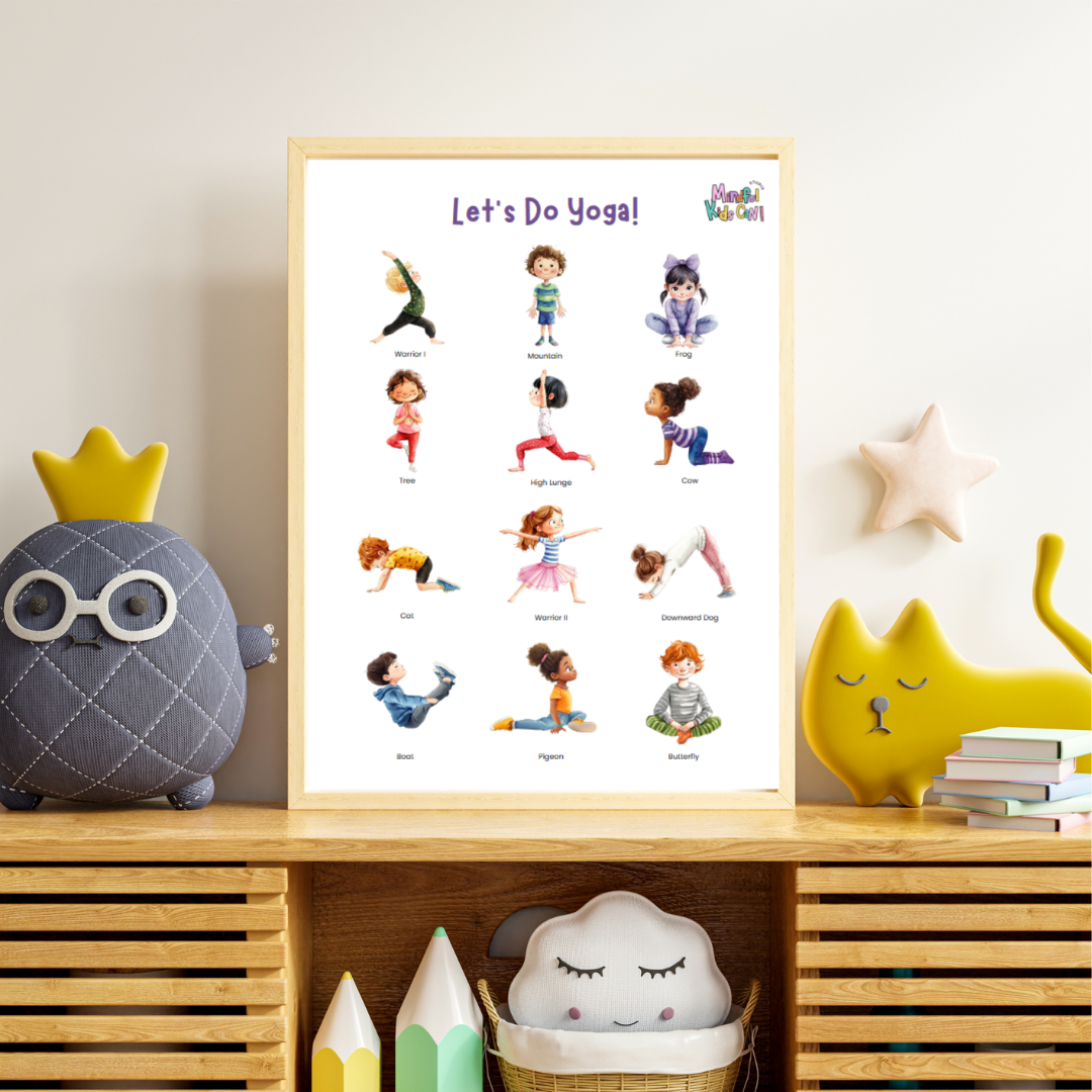 Early Years “Let’s Do Yoga!” Classroom Poster