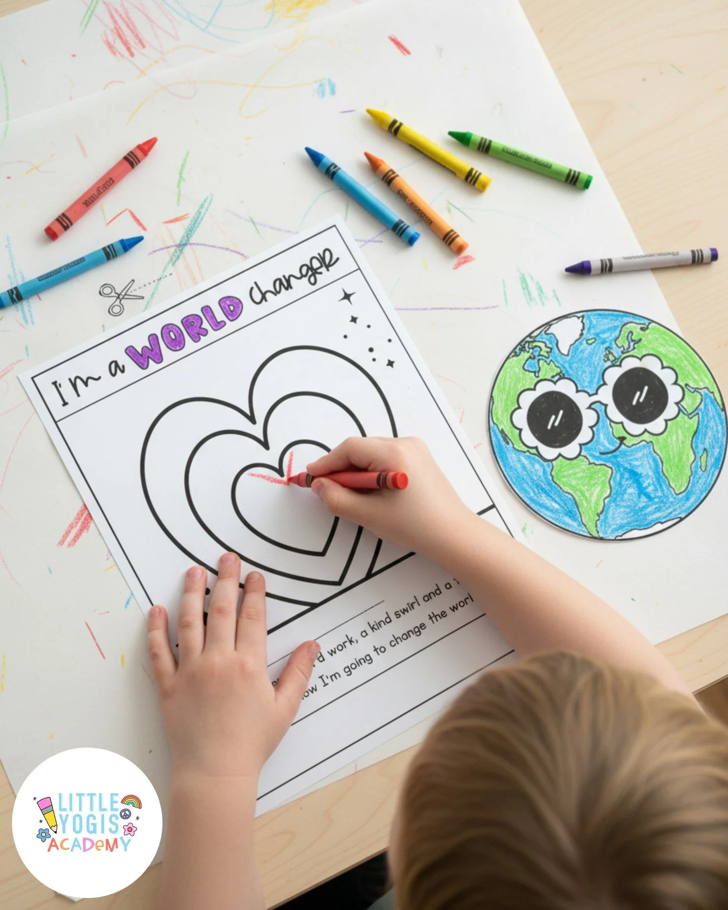 Our hearts are so full seeing your classrooms filled with World Changers! 🌎💫 Thank you to every educator helping kids see that kindness, empathy, and positivity truly change the world&mdash;one craft at a time. 💛 #WorldKindnessDay #ImAWorldChanger