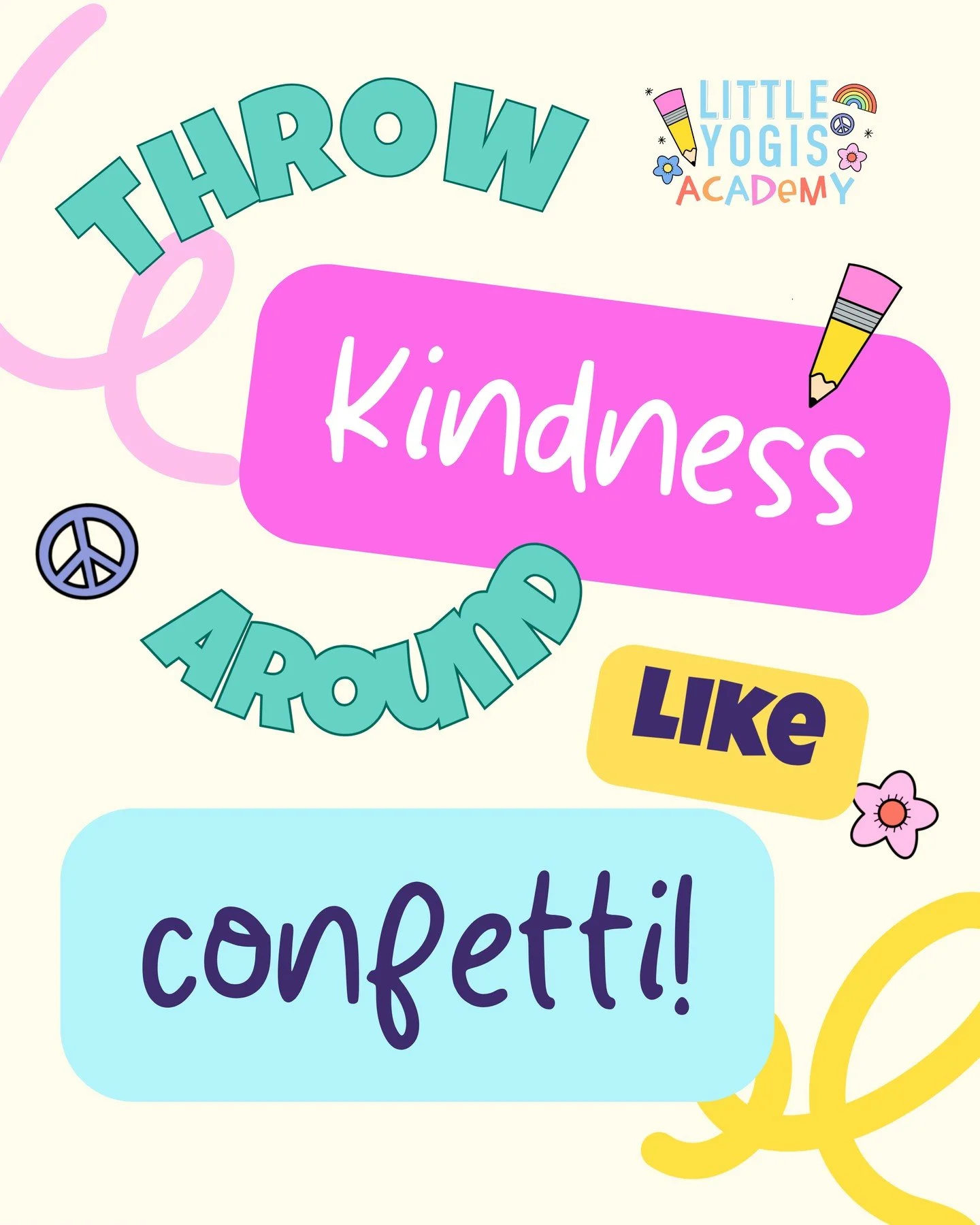 Happy World Kindness Day! 💛⁠
⁠
Today (and every day!), our little yogis are learning that kindness is a superpower&mdash;one breath, one hug, one thoughtful action at a time.⁠
⁠
Let&rsquo;s raise a generation that leads with compassion. ✨⁠
⁠
#WorldK