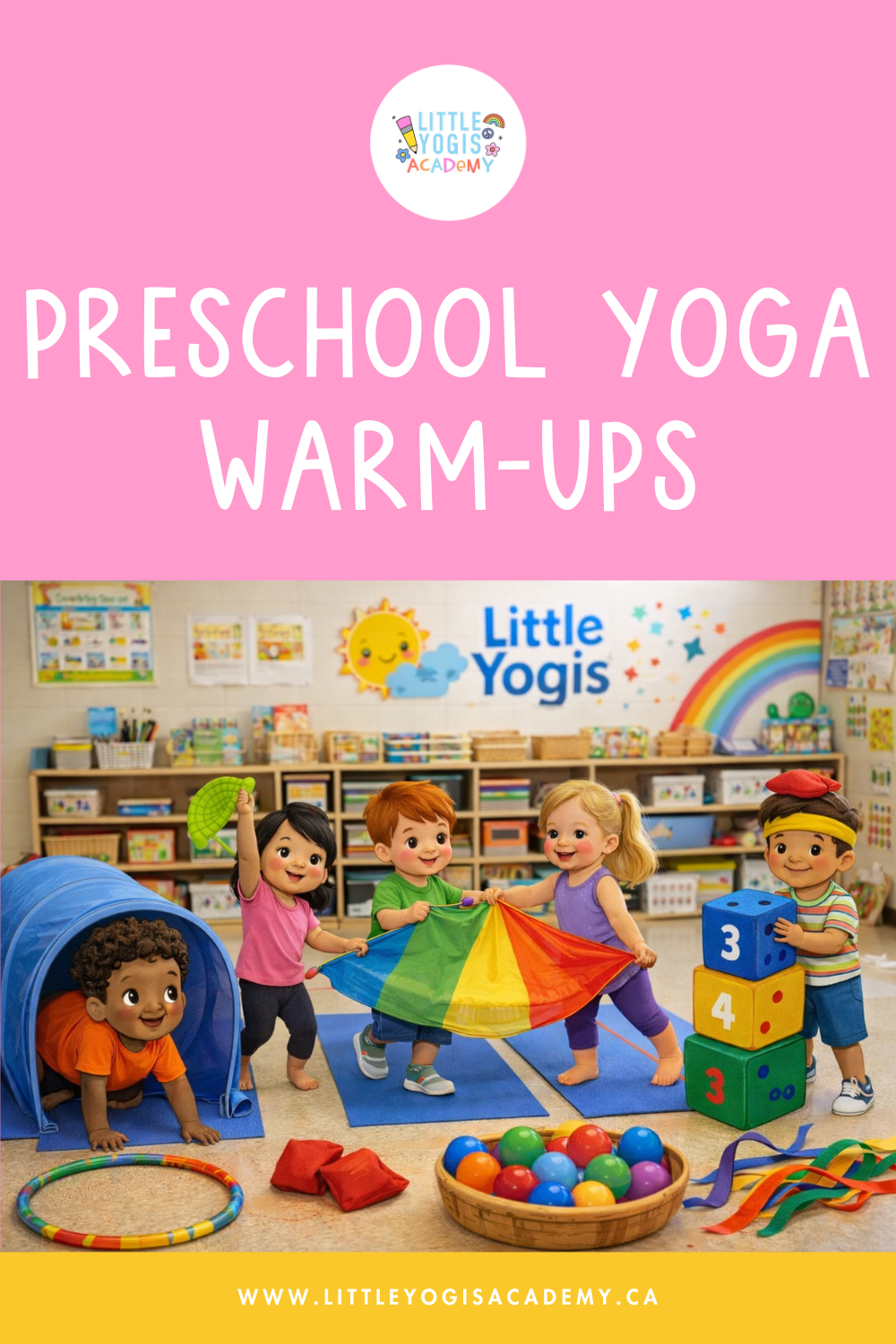 Top 10 Body-Based Warm-Ups for a Preschool Yoga Class (With Props Kids Love)