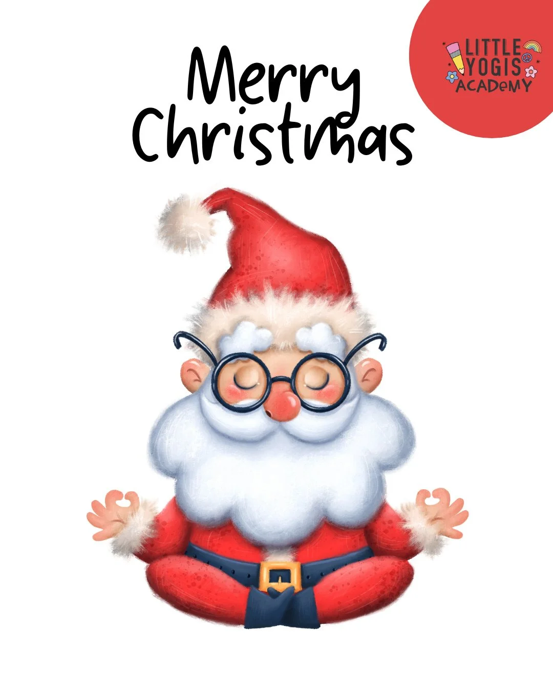 Merry Christmas from all of us at Little Yogis Academy🎄⁠
⁠
This season, we&rsquo;re feeling so grateful for our incredible community of children, families, teachers, schools, and partners who make our work so meaningful. Thank you for welcoming move