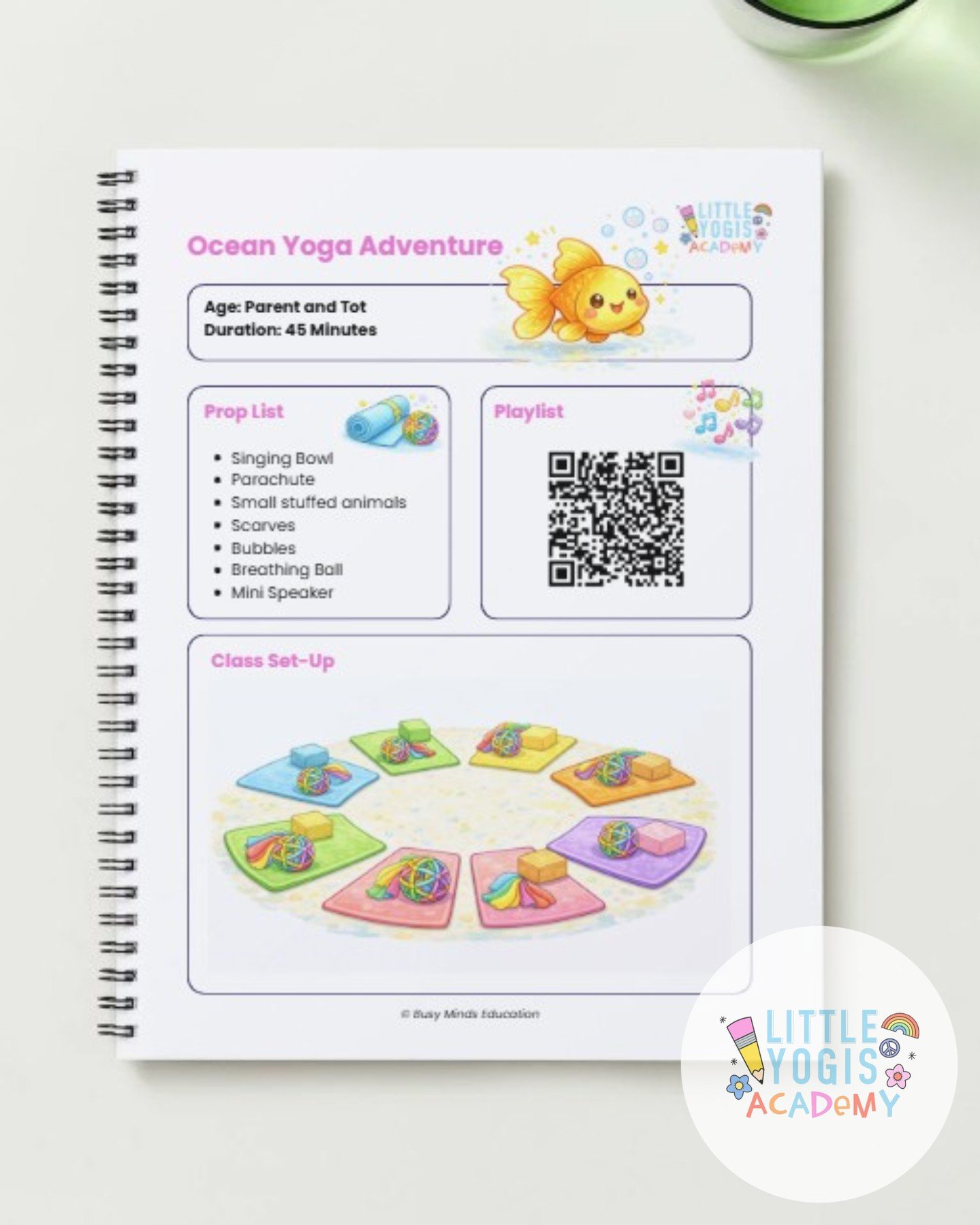 Not all kids yoga curriculum is created the same. 💛✨⁠
⁠
At Little Yogis Academy&reg;, every class is thoughtfully designed with intention, care, and child development in mind. From the props we choose&hellip; to the music&hellip; to the flow of acti