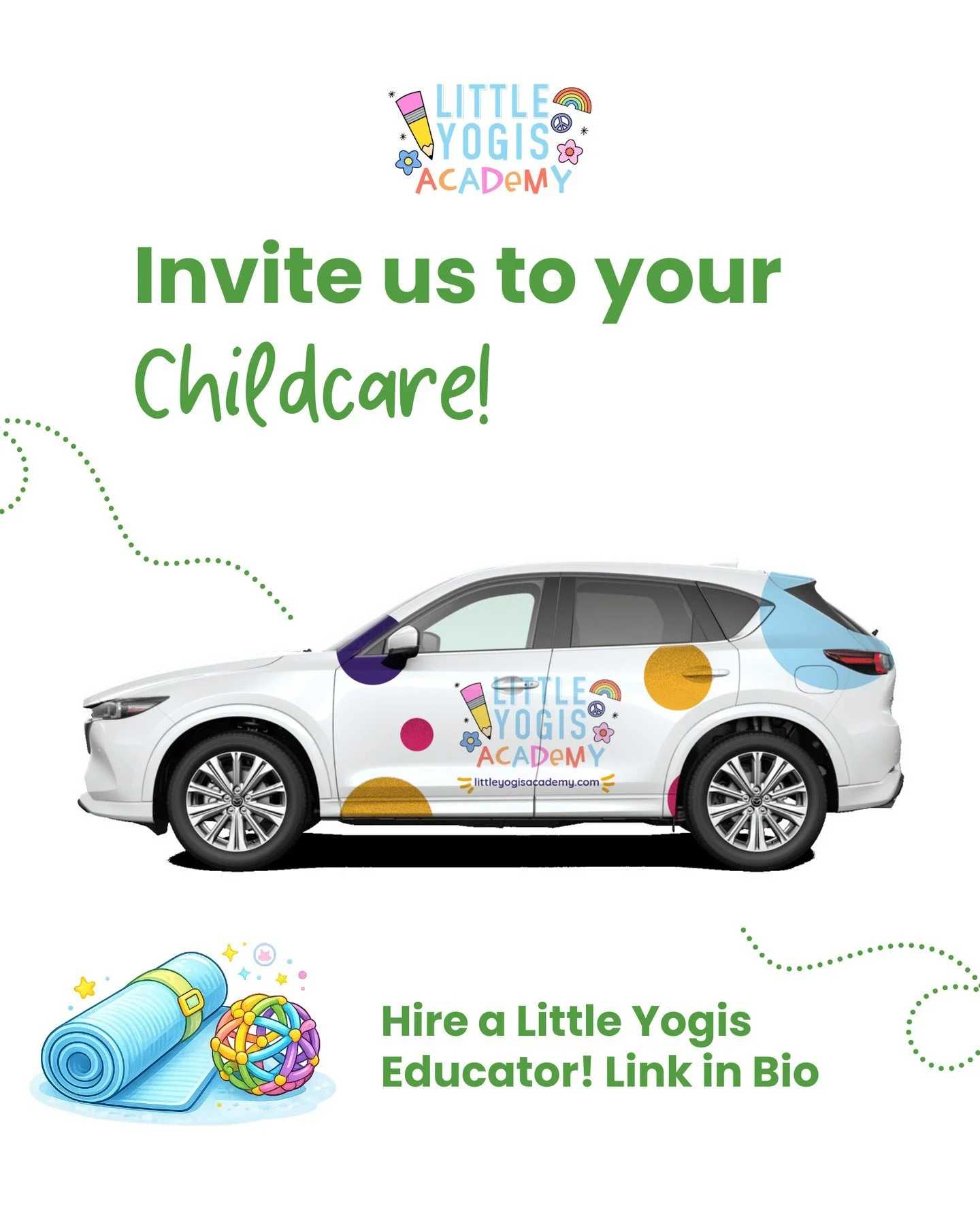 🧘&zwj;♀️✨ Bring Little Yogis to Your Childcare! ✨🧘&zwj;♀️⁠
⁠
Looking for a fun and meaningful enrichment program for your centre? Our Little Yogis certified educators bring yoga, mindfulness, and movement directly to childcares and schools. 🌈⁠
⁠
T
