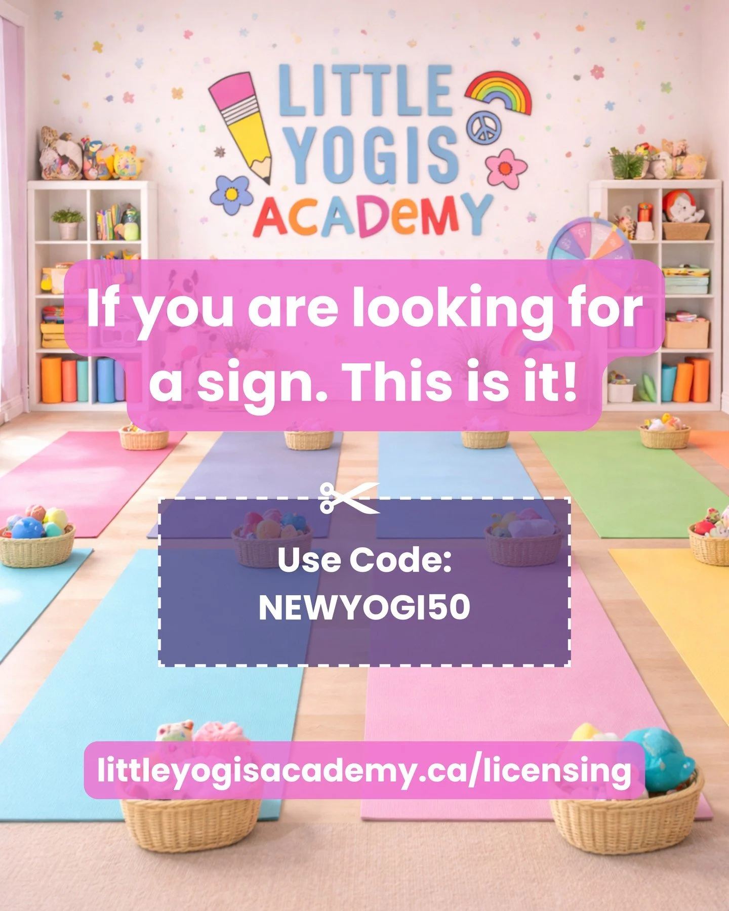 Ready to turn your passion for kids yoga into something bigger?⁠
⁠
Join the Little Yogis Academy&reg; Licensed Educator Network and launch with confidence using our proven curriculum, brand, business tools, and support system designed to help you gro