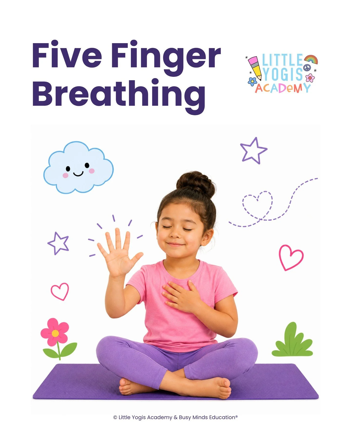 Sometimes children don&rsquo;t need us to rush in and &ldquo;fix&rdquo; their feelings. ⁠
Sometimes they just need a moment to pause&hellip; breathe&hellip; and reconnect with their bodies.⁠
⁠
Five Finger Breathing is one of our favourite calming too