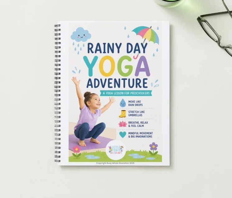 Rainy Day Yoga Adventure for Preschoolers