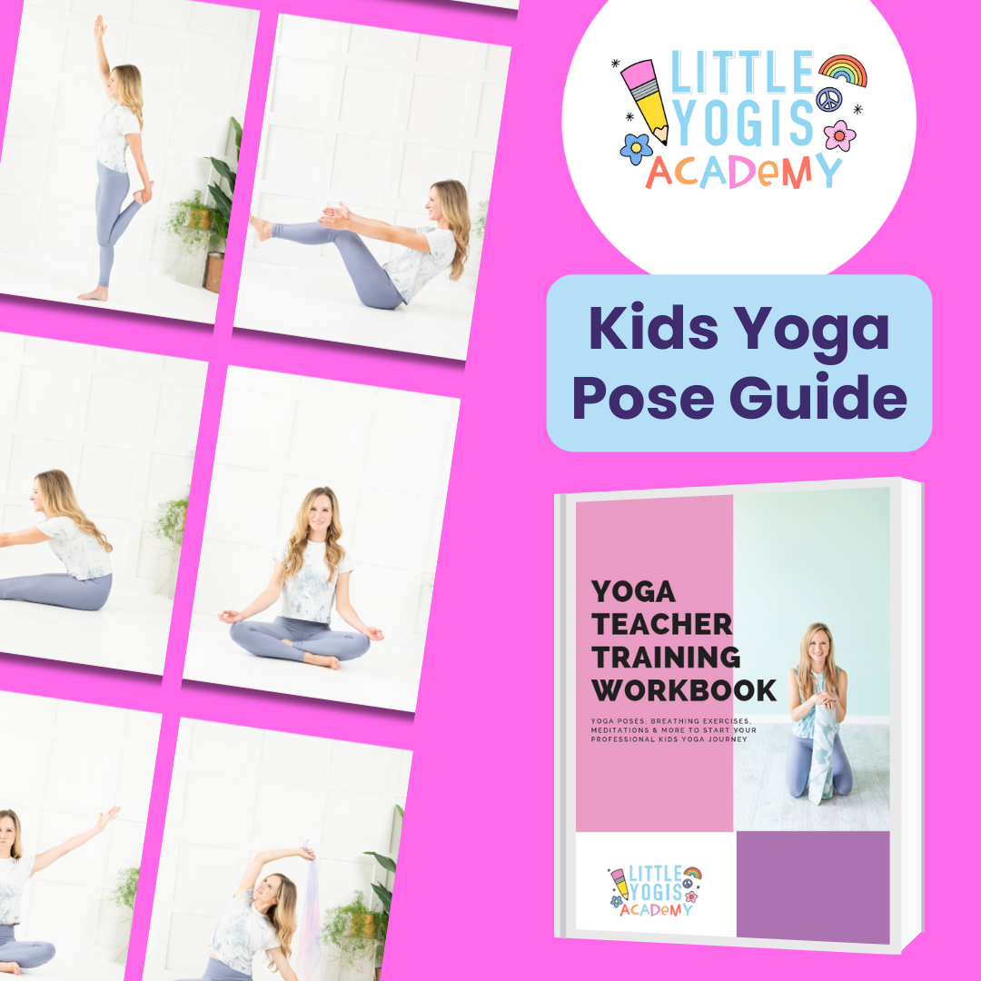 Kids Yoga Pose Guide + eBook