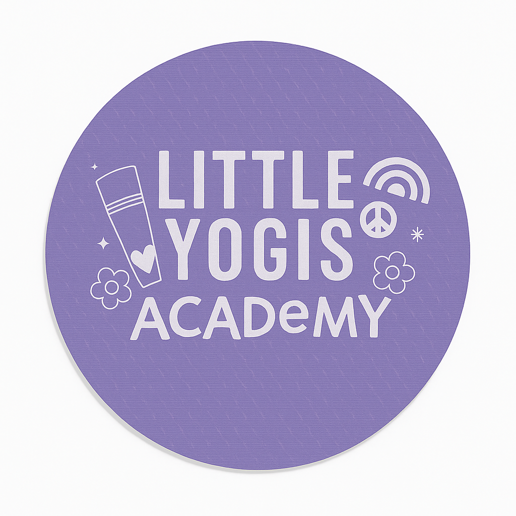Purple kids yoga mat