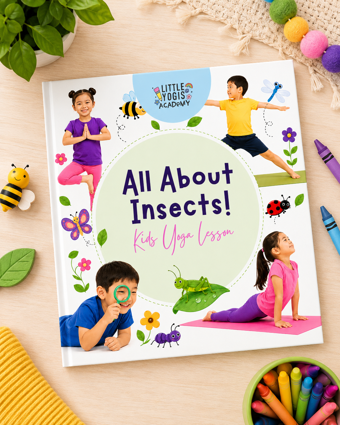 All About Insects Preschool Yoga Lesson (30 Minutes)