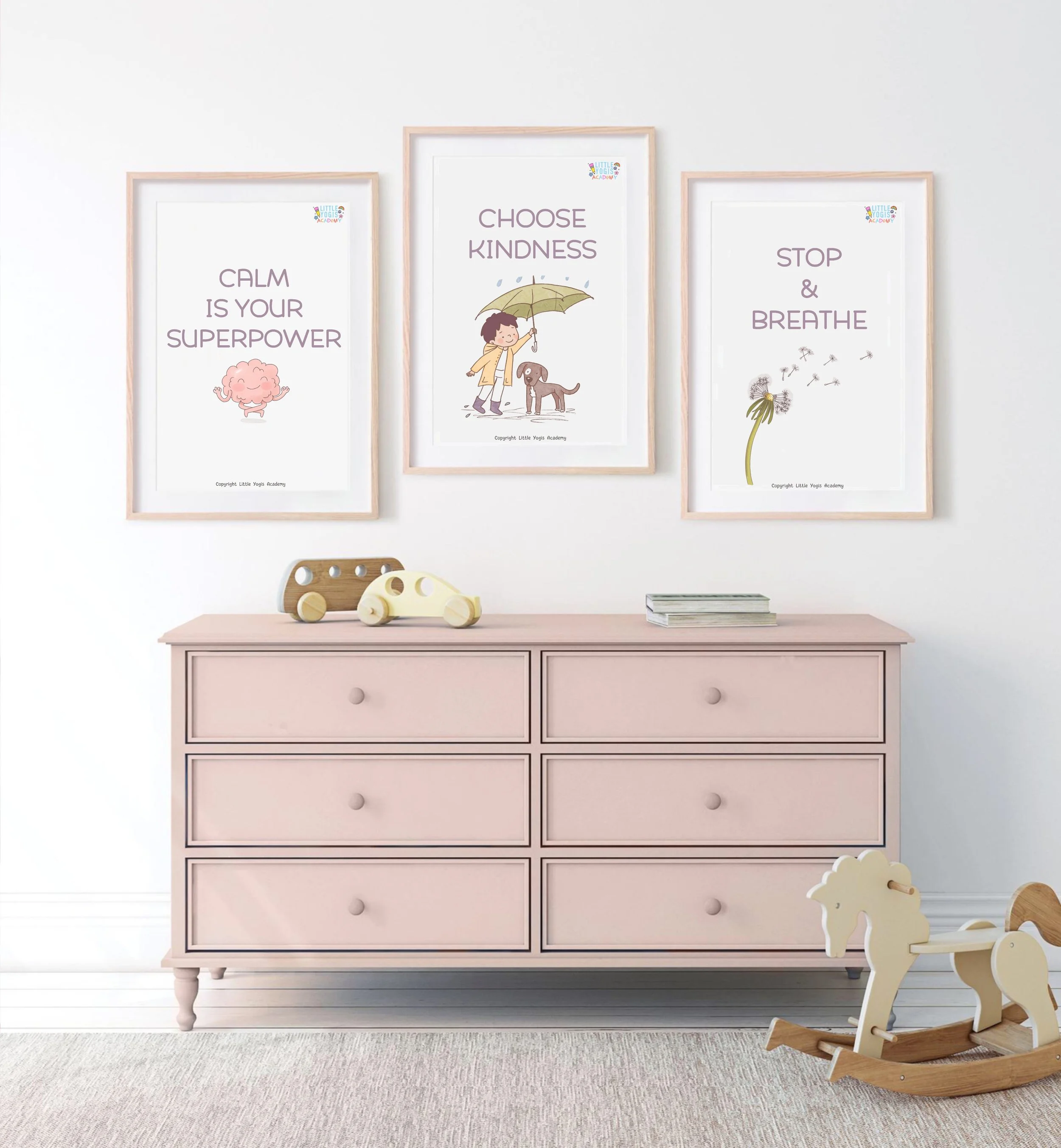 Set of 3 Affirmation Posters — Little Yogis Academy®
