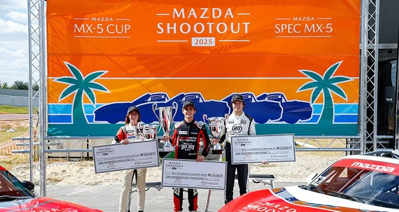 Max Stallone Nets $150,000 as 2025 Mazda MX-5 Cup Shootout Winner