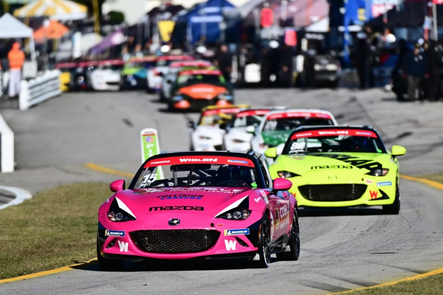 MX-5 America: Double top-15 for Sally Mott, Charlotte Traynor makes progress at Road Atlanta