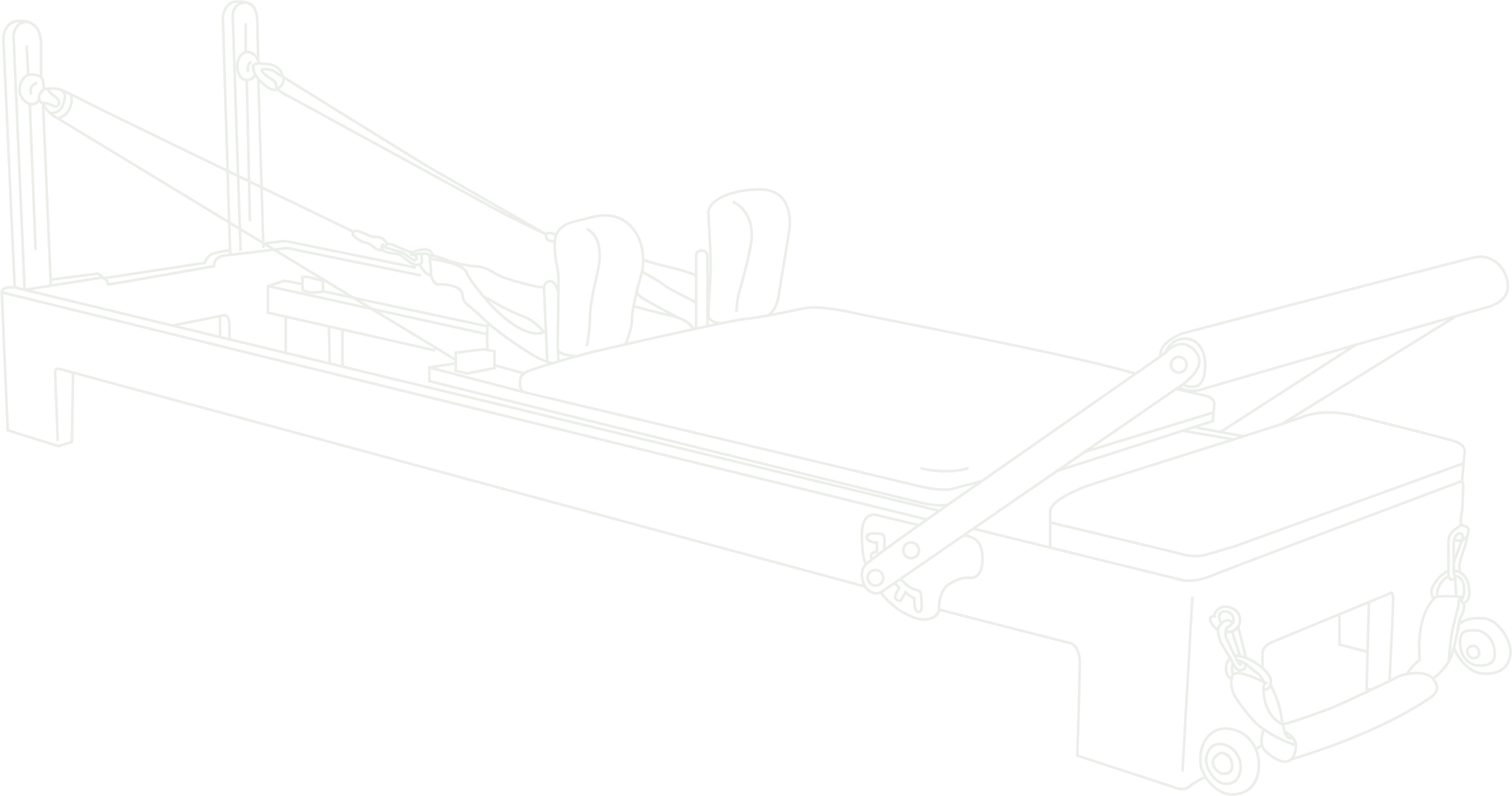 Pilates reformer icon