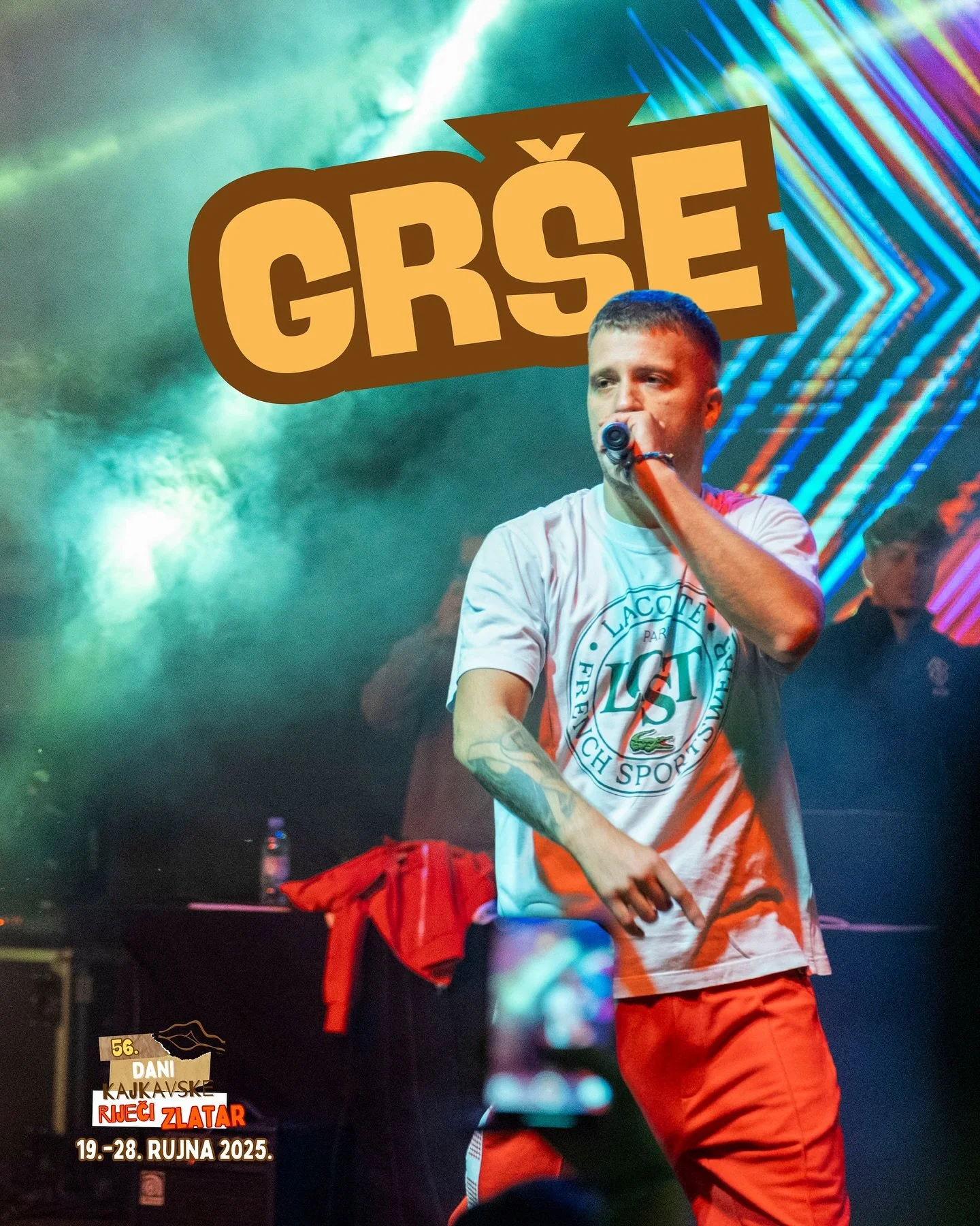 Večer za pamćenje! 🎤🔥

Jo&scaron; uvijek se priča o nastupu Gr&scaron;e u parku hrvatske mladeži &ndash; atmosfera je bila ludnica, energija na maksimumu, a publika glasnija nego ikad! 🙌💛
Zlatar već dugo nije vidio toliko mladih, plesa i dobre en