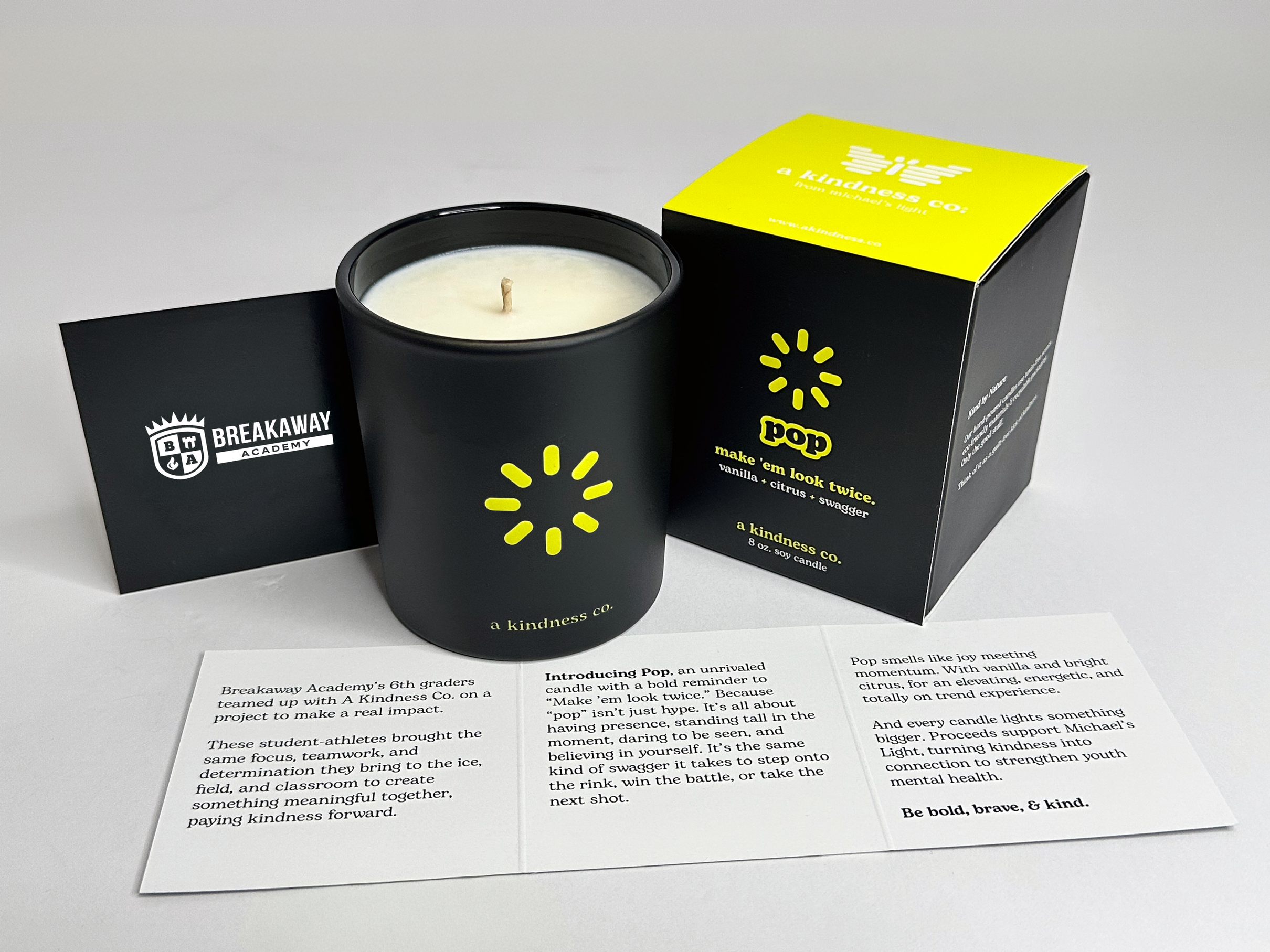 pop 1-wick candle