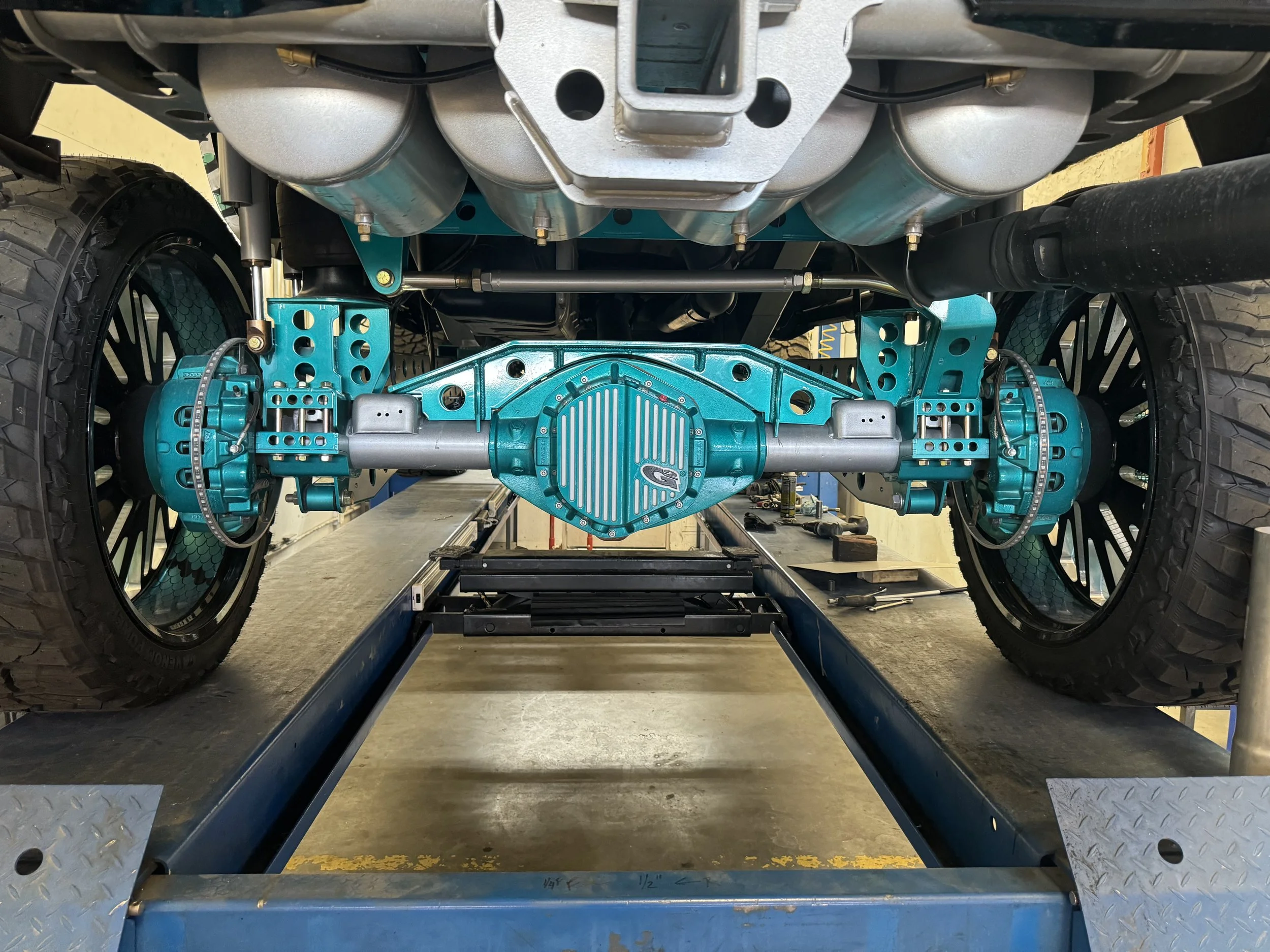 Powder Coated Suspension