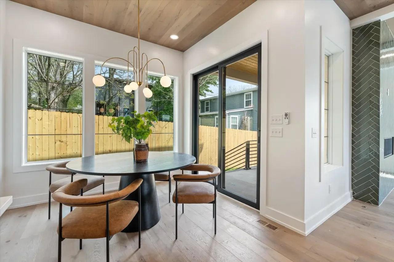 Back porch double slider 