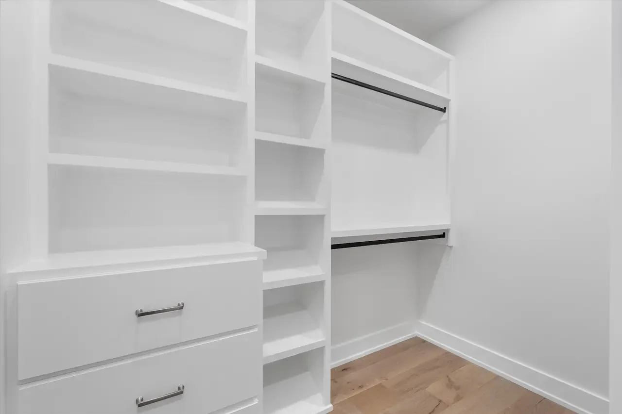 Custom closet space