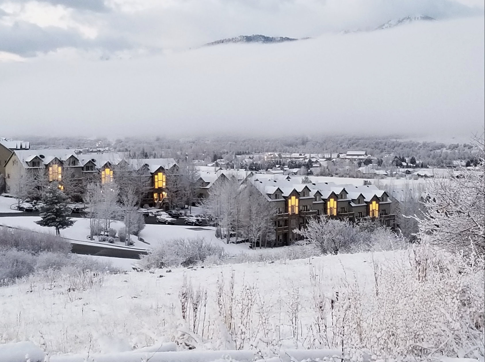 ❄️ SNOW IS HERE, OGDEN VALLEY CITY! ❄️