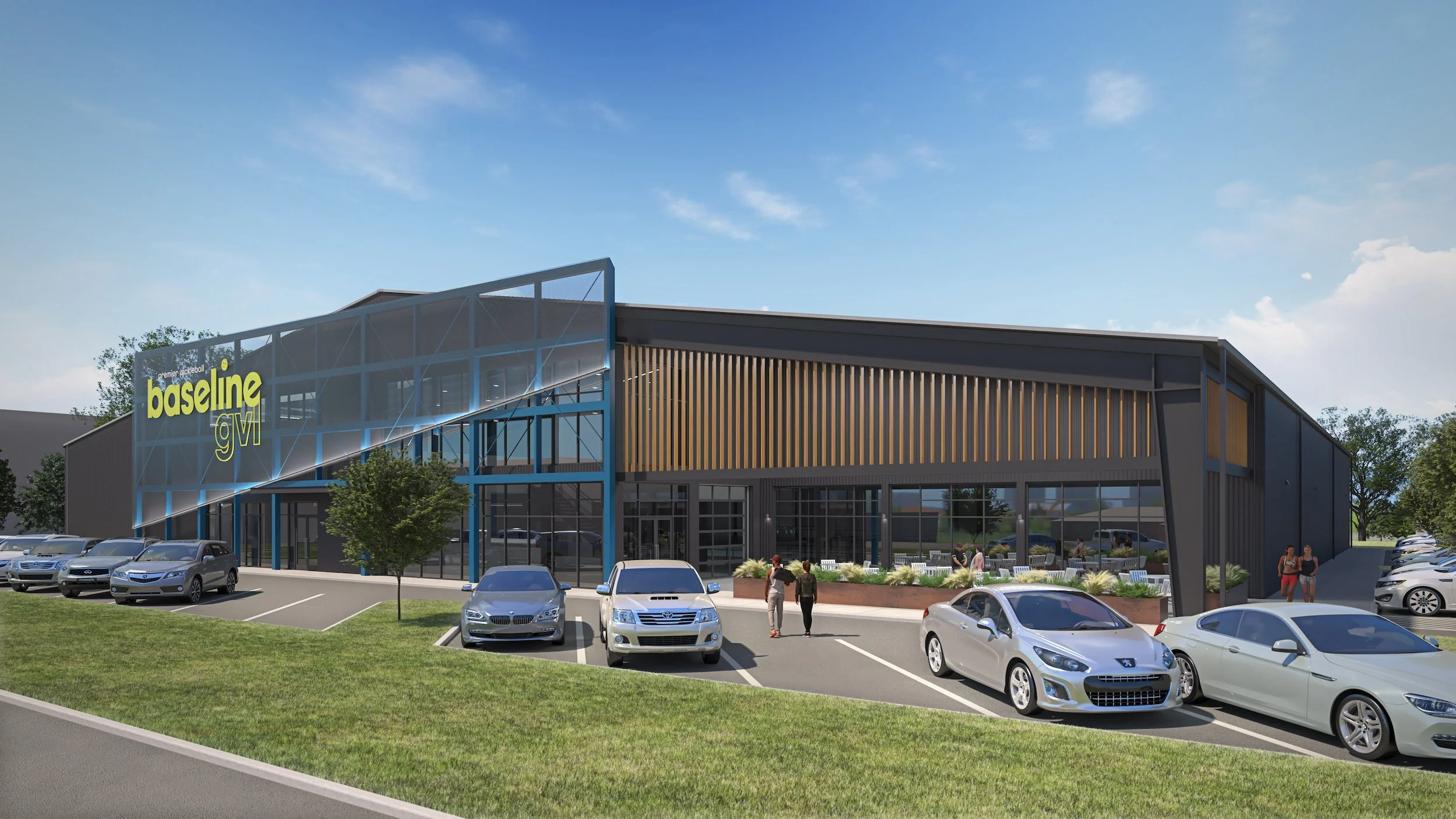 Baseline Pickleball facility in greenville