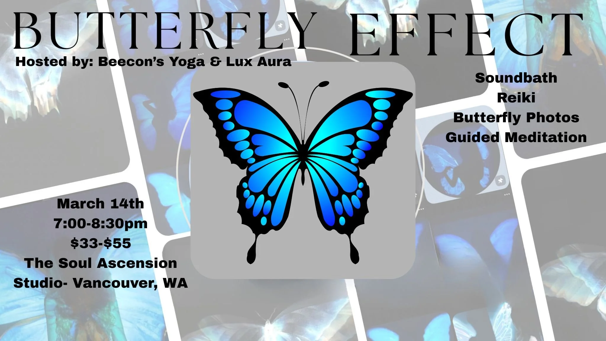 Butterfly Effect: A Reiki + Sound Healing Experience