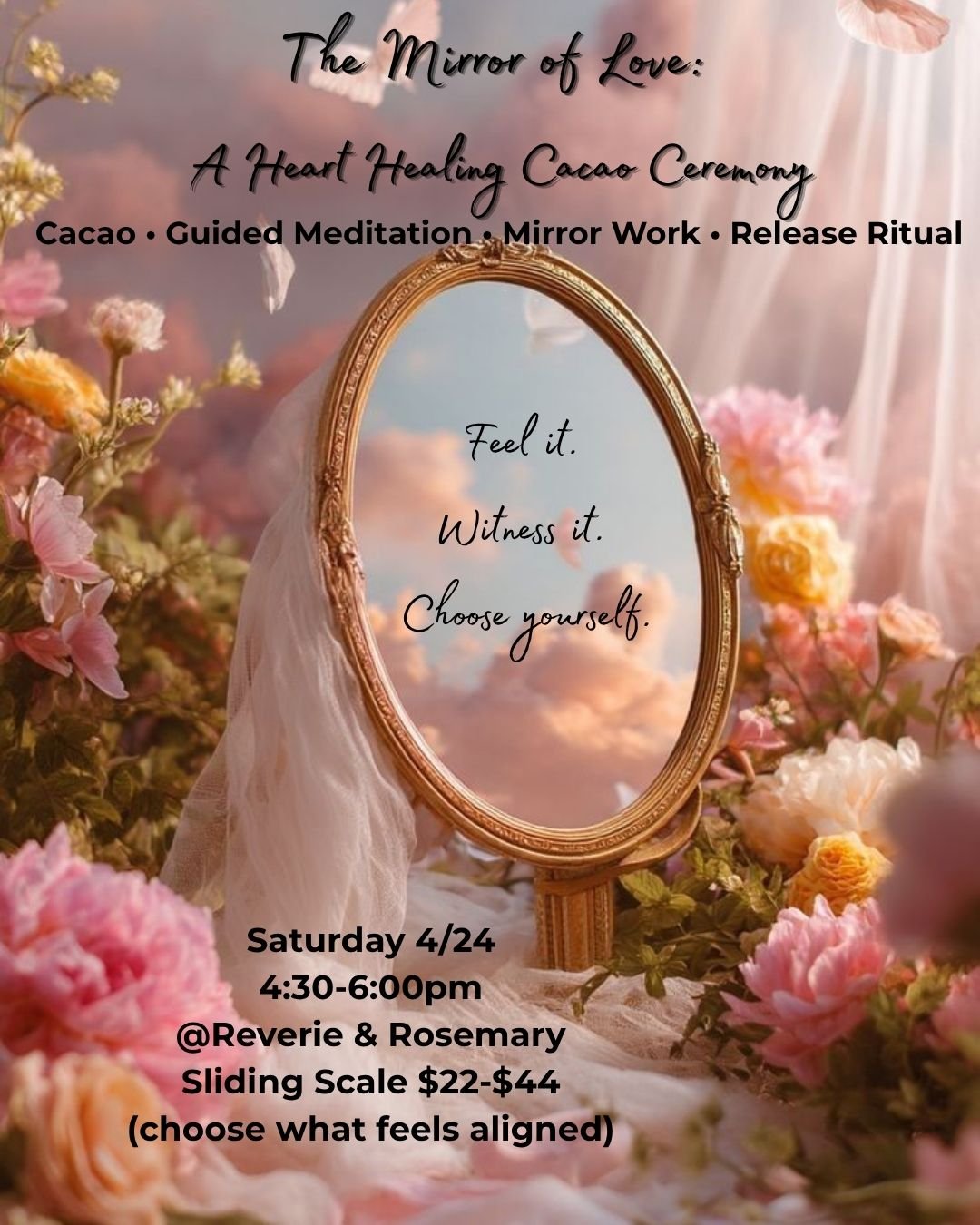 The Mirror of Love: A Heart Healing Cacao Ceremony